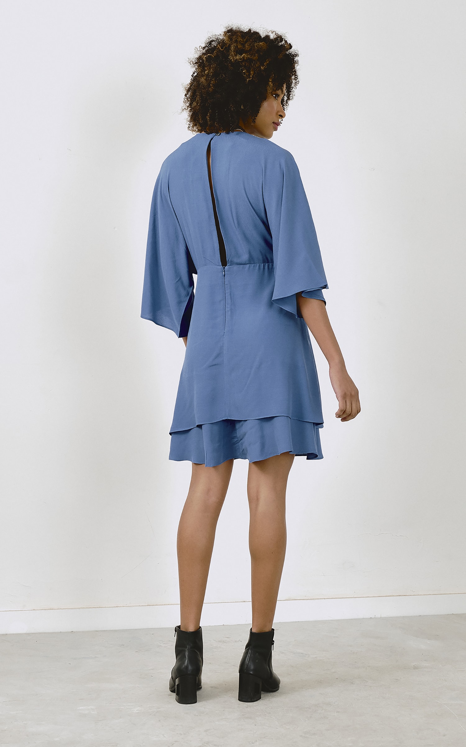Vestido Curto Juazeiro Azul
