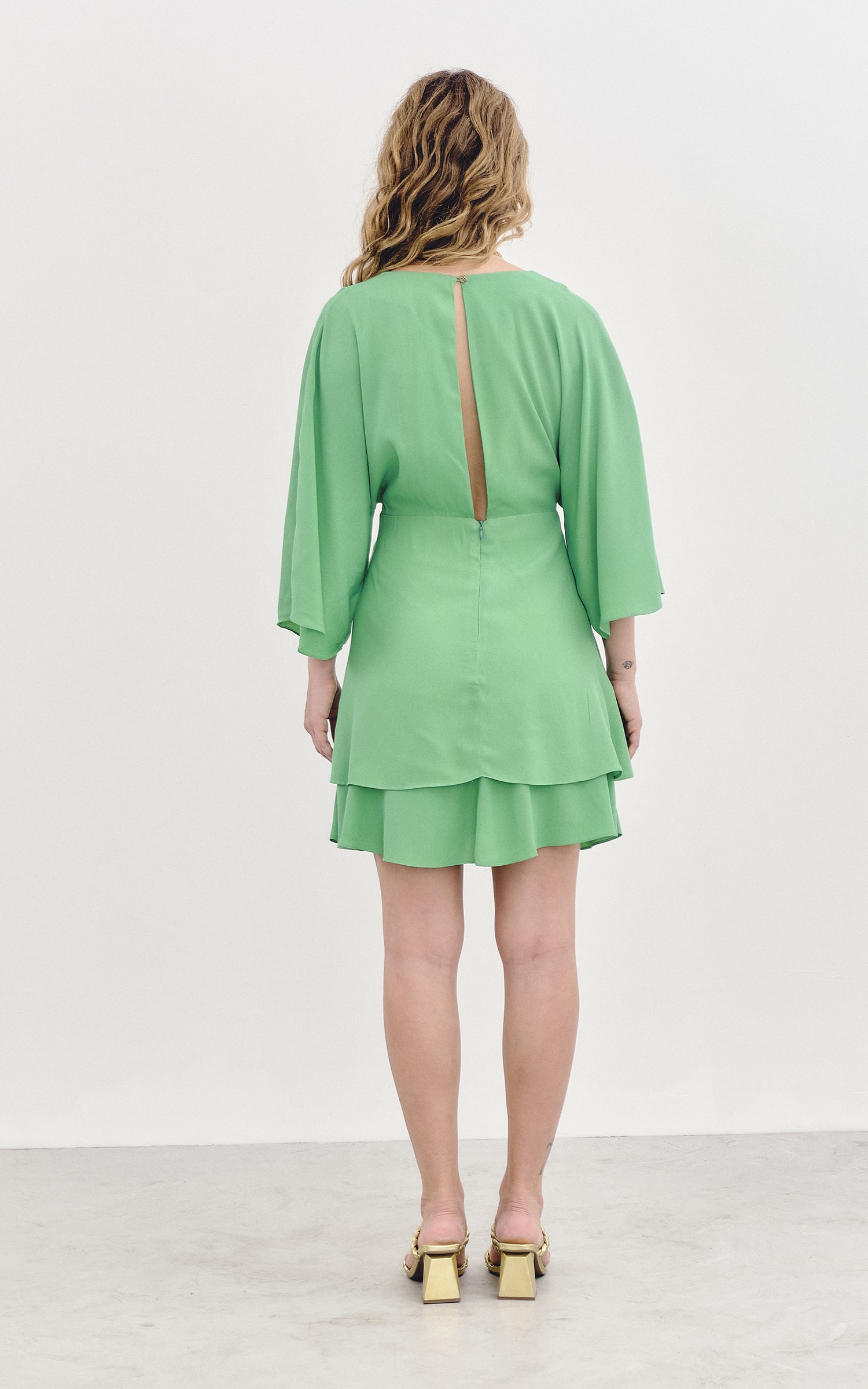 Vestido Curto Juazeiro Verde