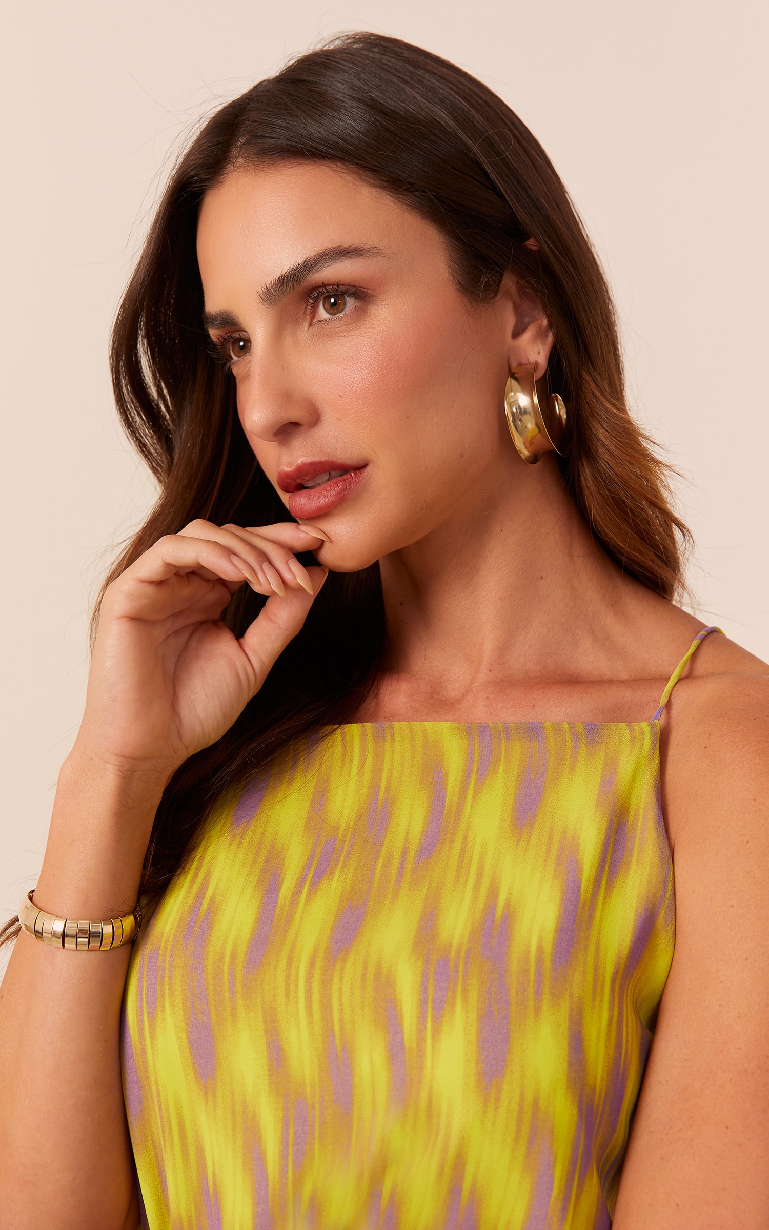 Vestido Curto Luzes Lima