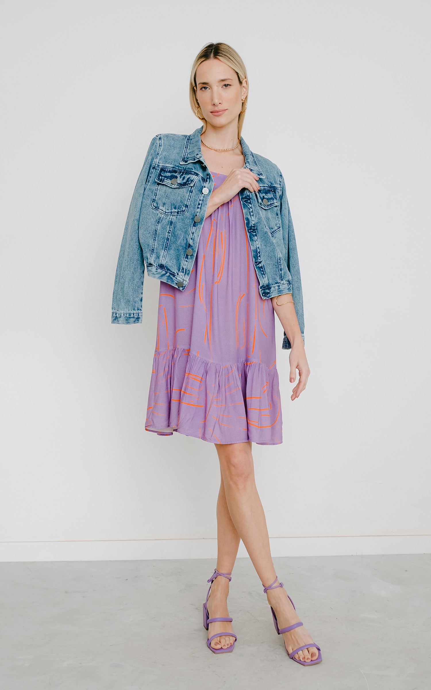 Vestido Curto Mandacaru