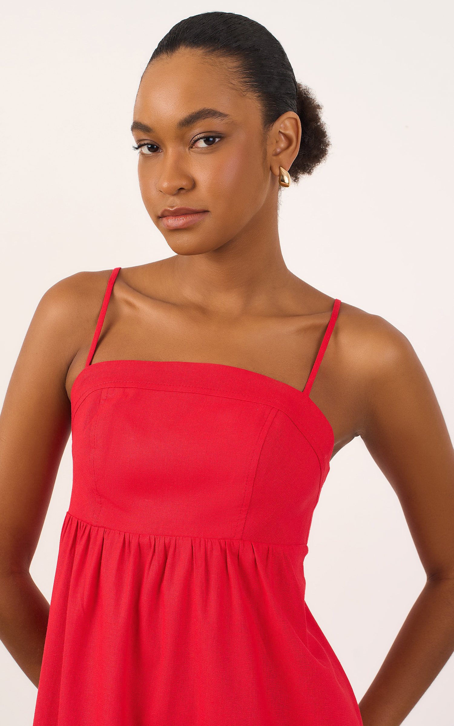 Vestido Curto Mar Vermelho
