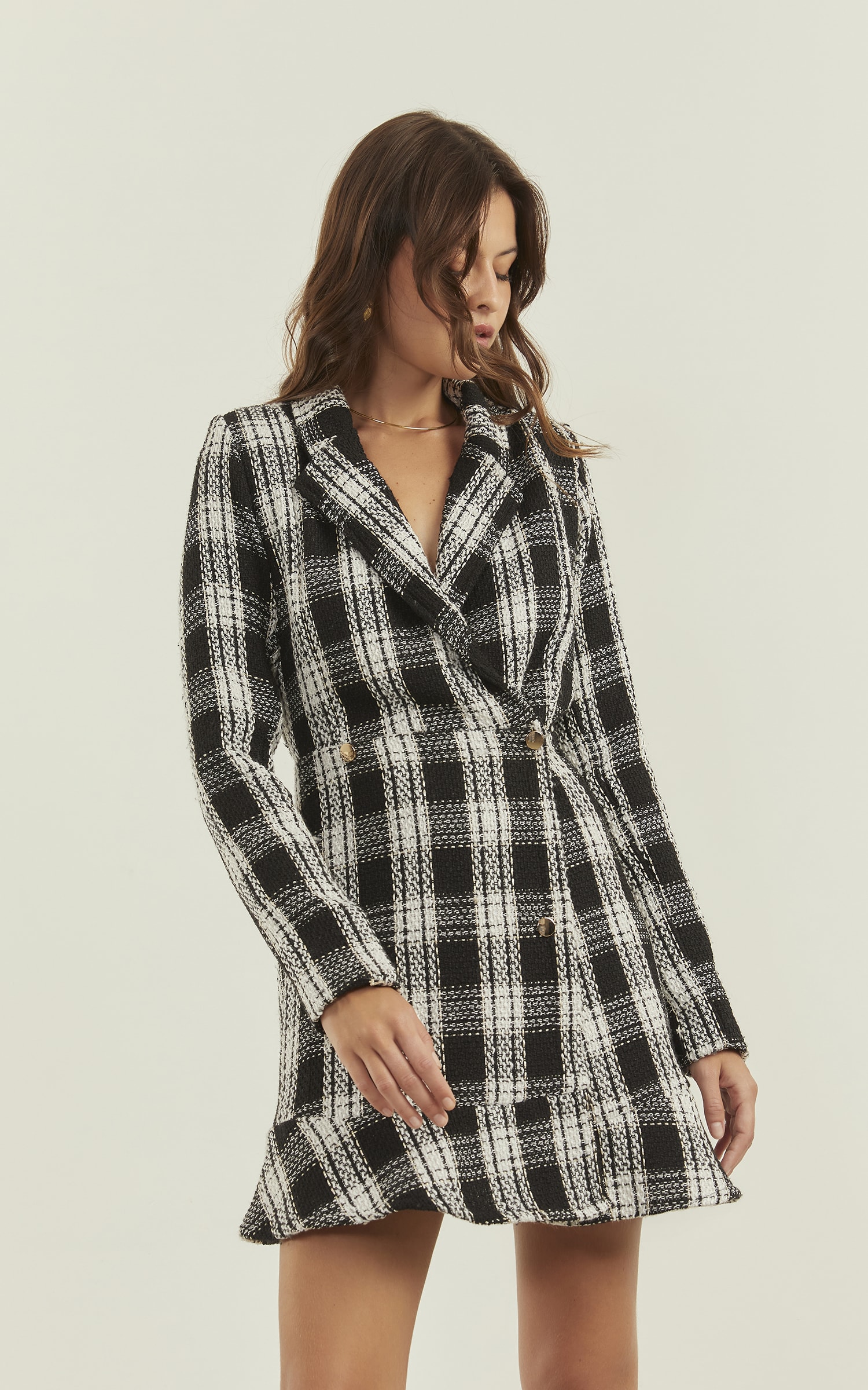 Vestido Curto Mine Preto