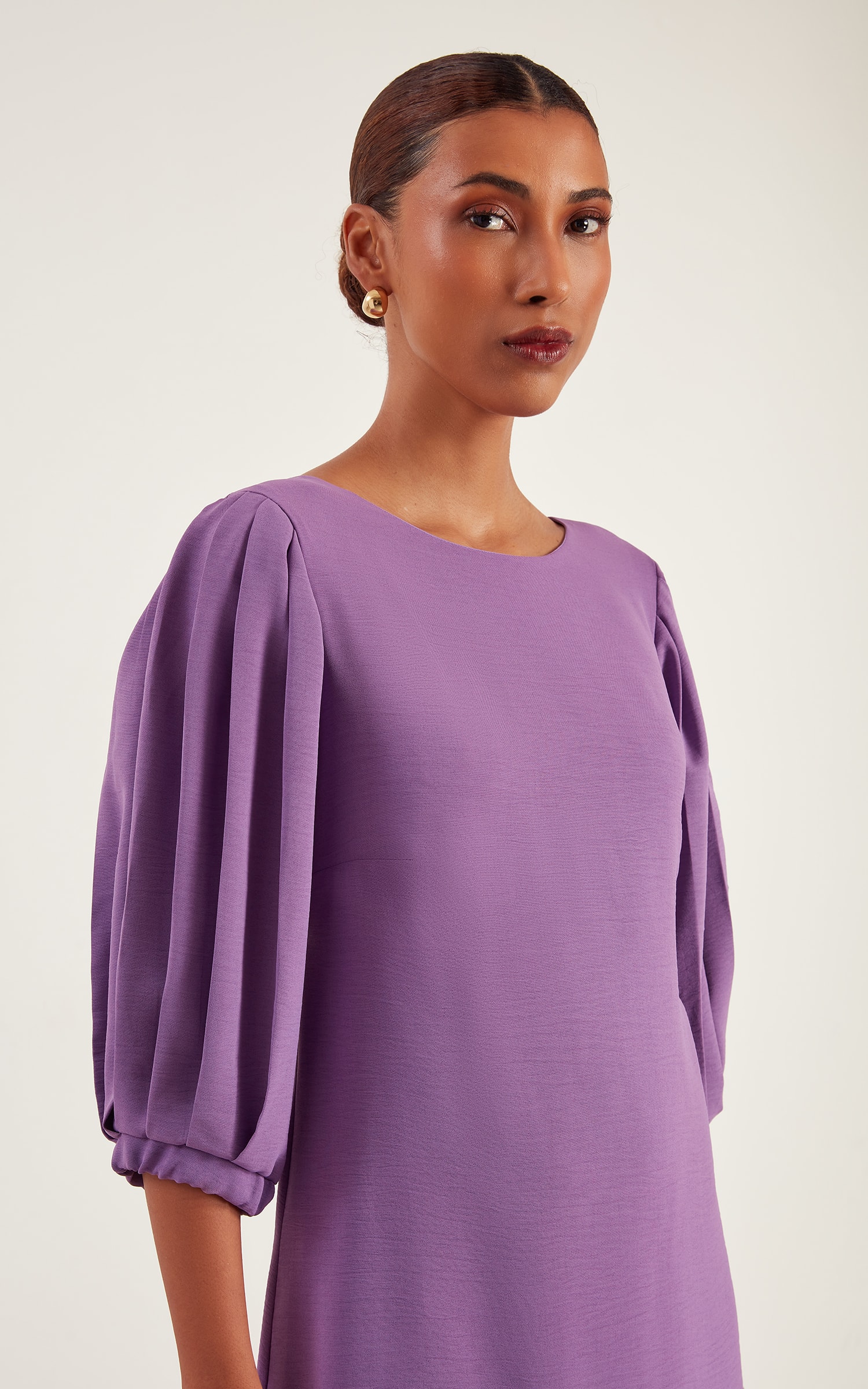 Vestido Curto Minimal Violeta