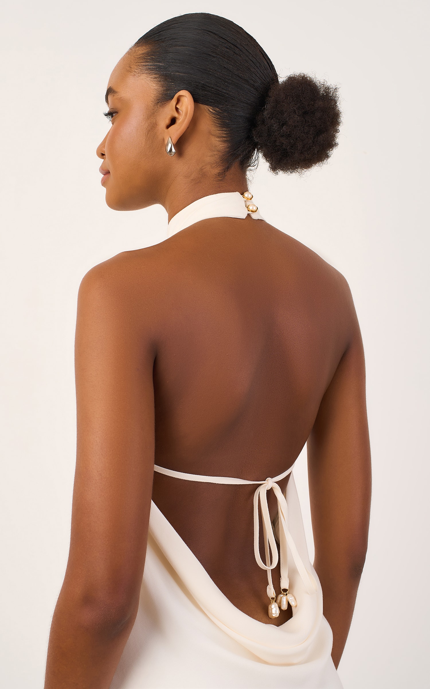 Vestido Curto Modern Off White