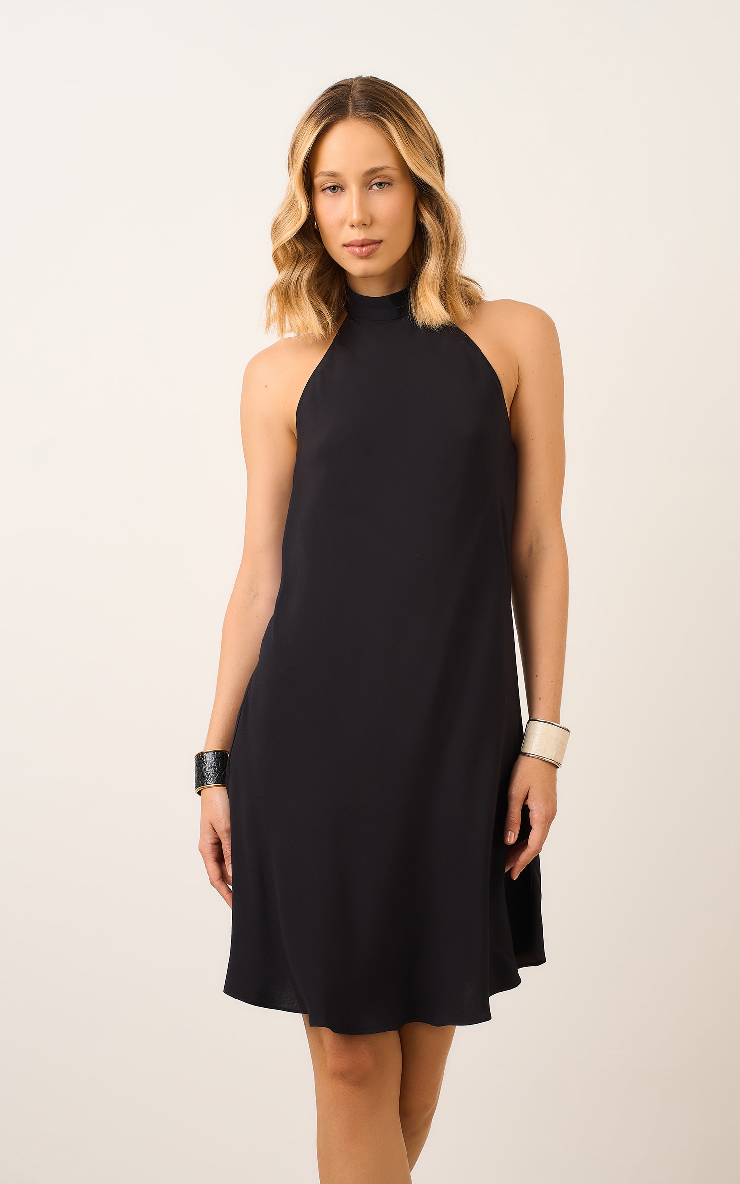 Vestido Curto Modern Preto