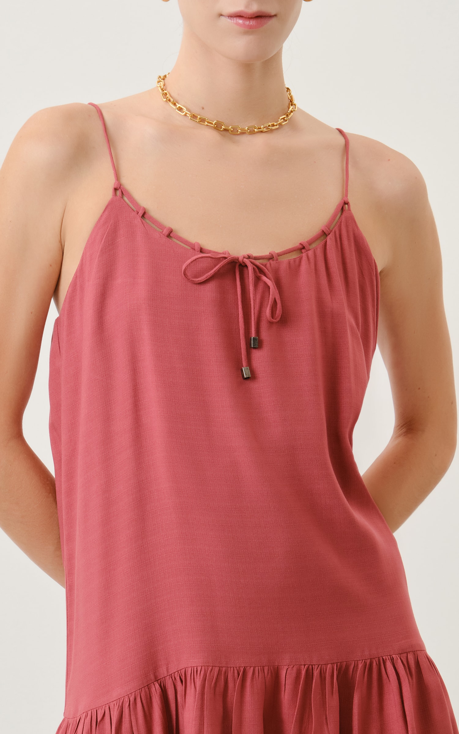 Vestido Curto Nepal Mauve