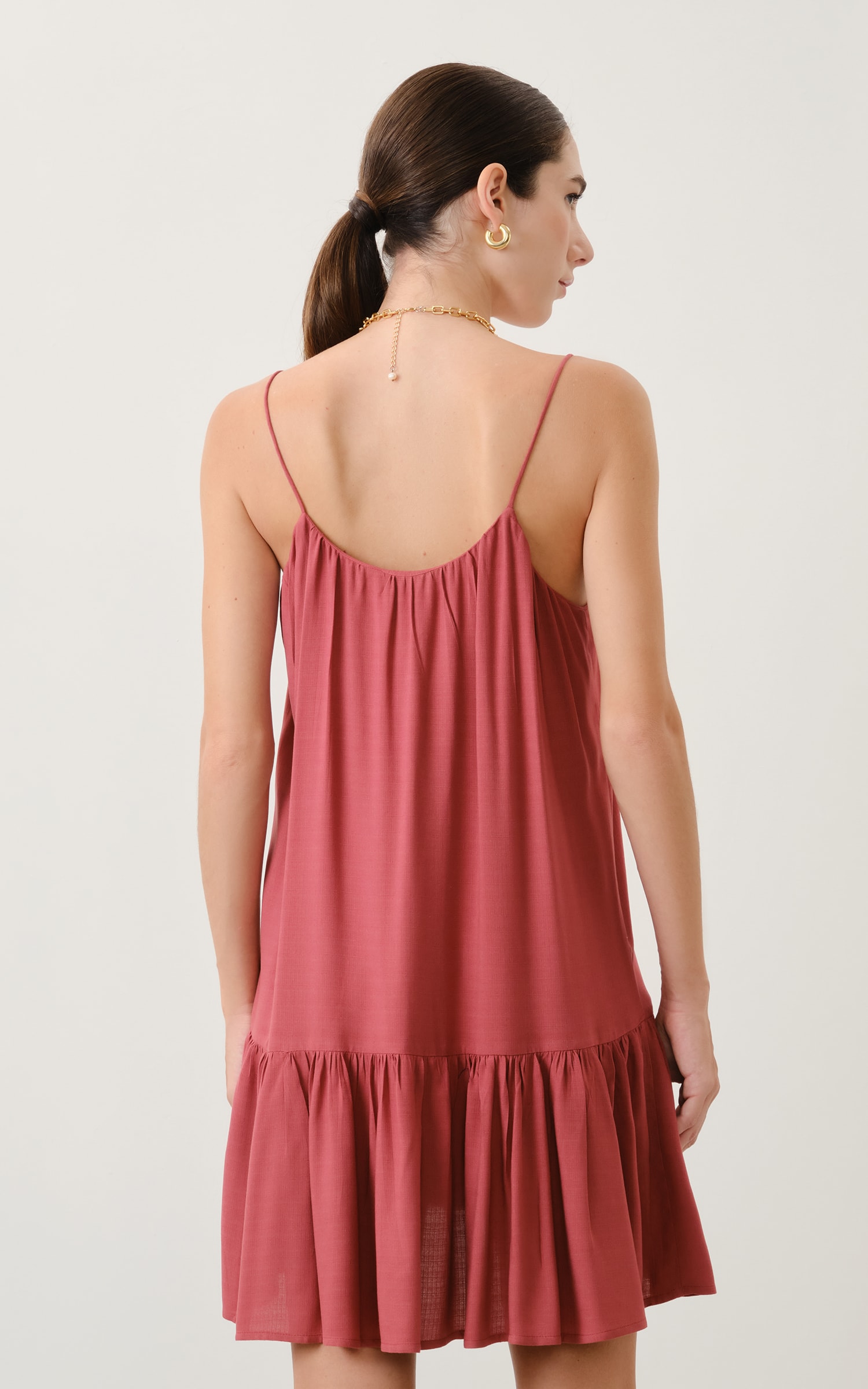 Vestido Curto Nepal Mauve