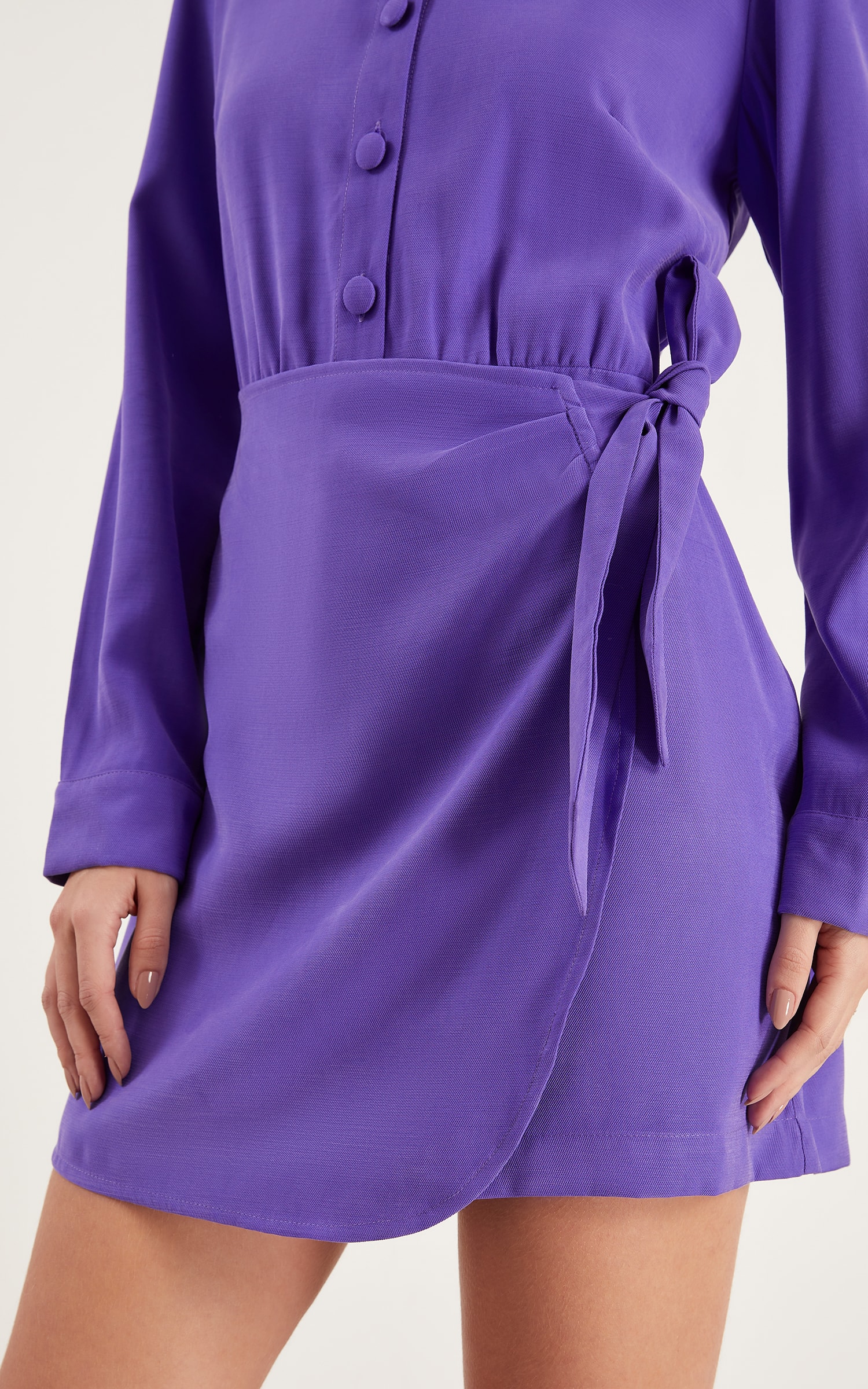 Vestido Curto Renovar Ametista