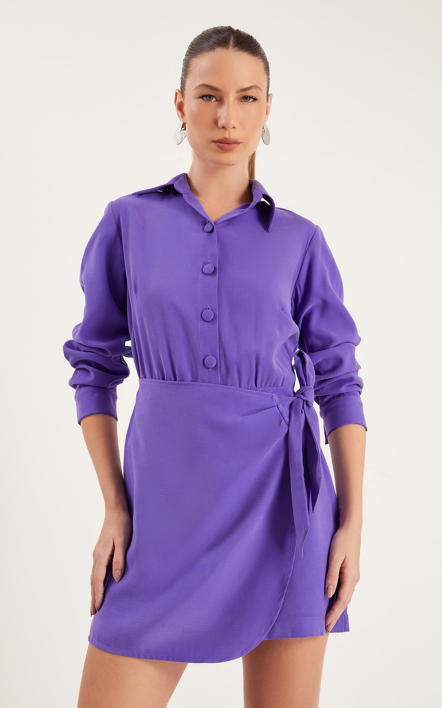 Vestido Curto Renovar Ametista