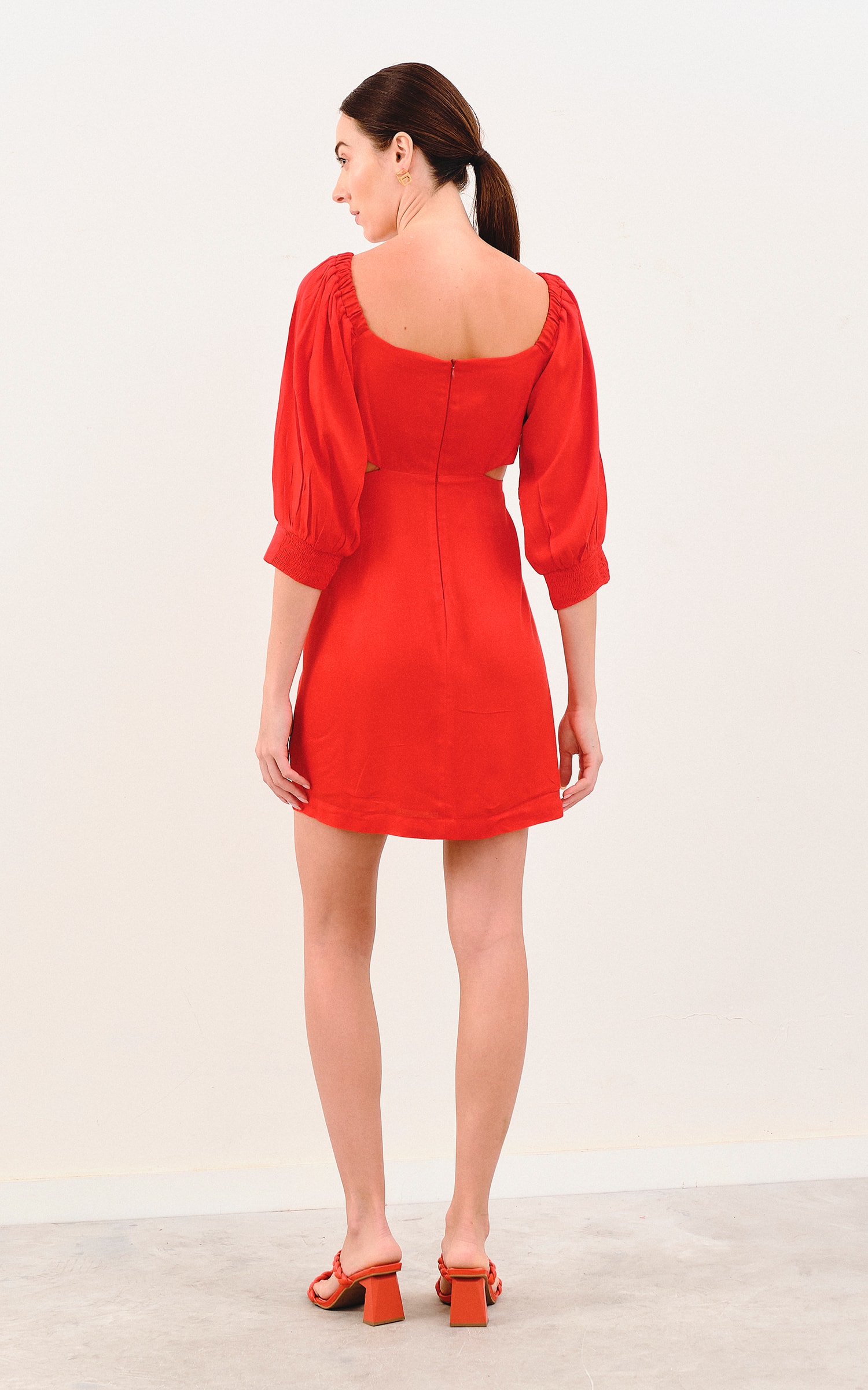 Vestido Curto Resort Vermelho
