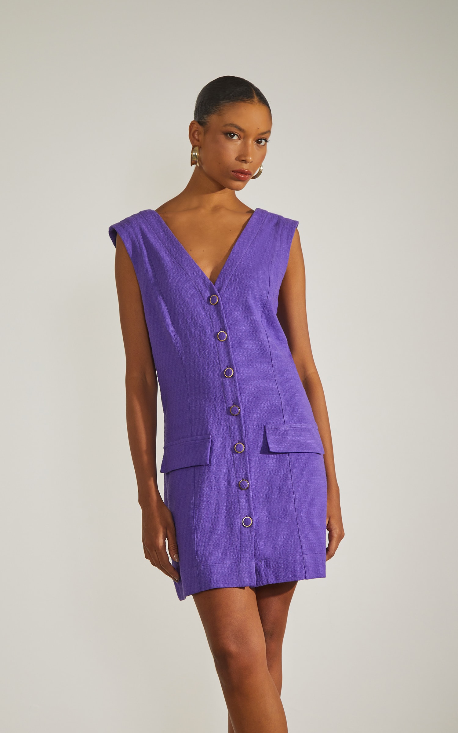 Vestido Curto Riviera Ametista
