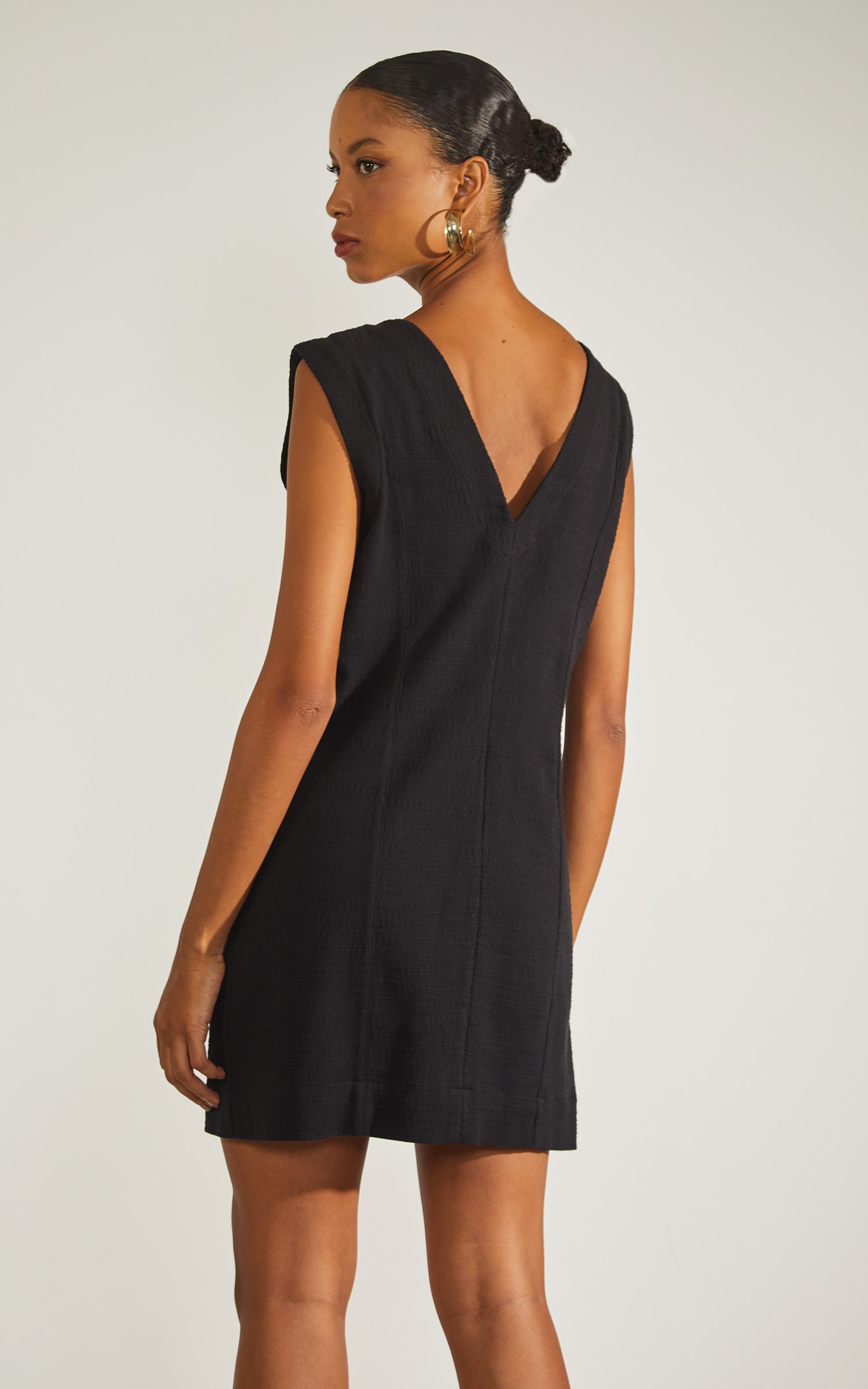 Vestido Curto Riviera Preto