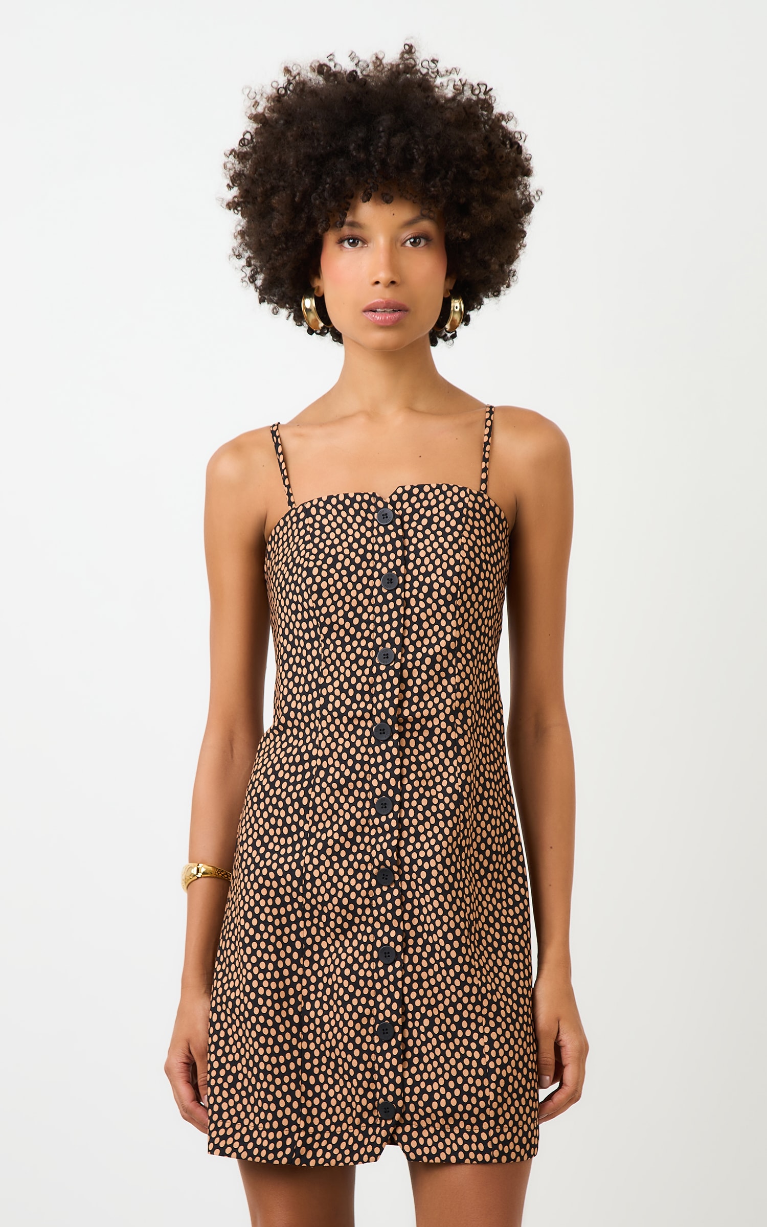 Vestido Curto Toffee Preto
