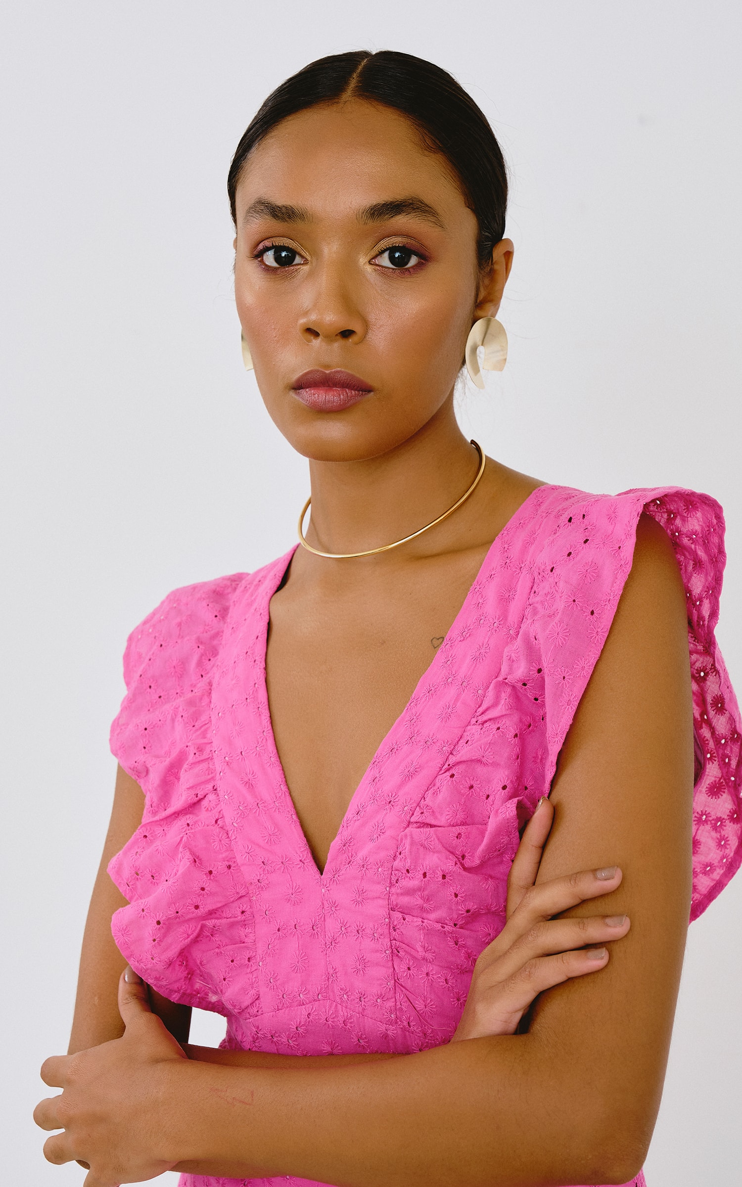 Vestido Flower Rosa