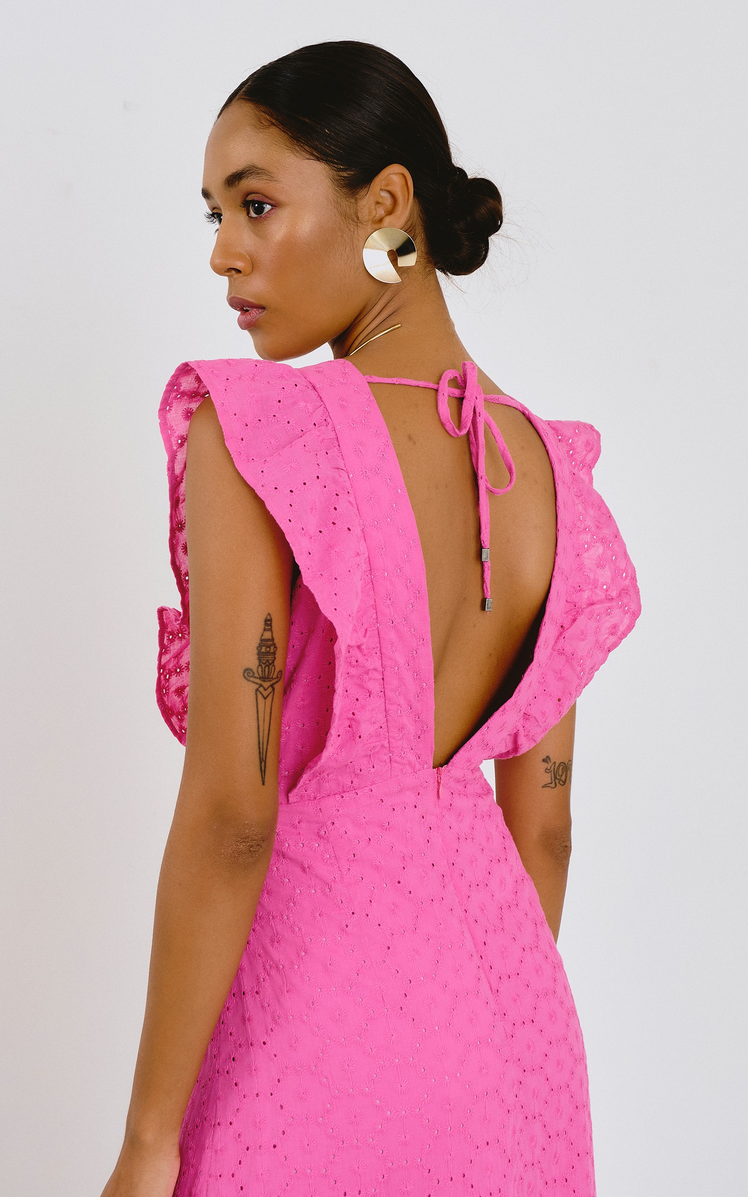 Vestido Flower Rosa