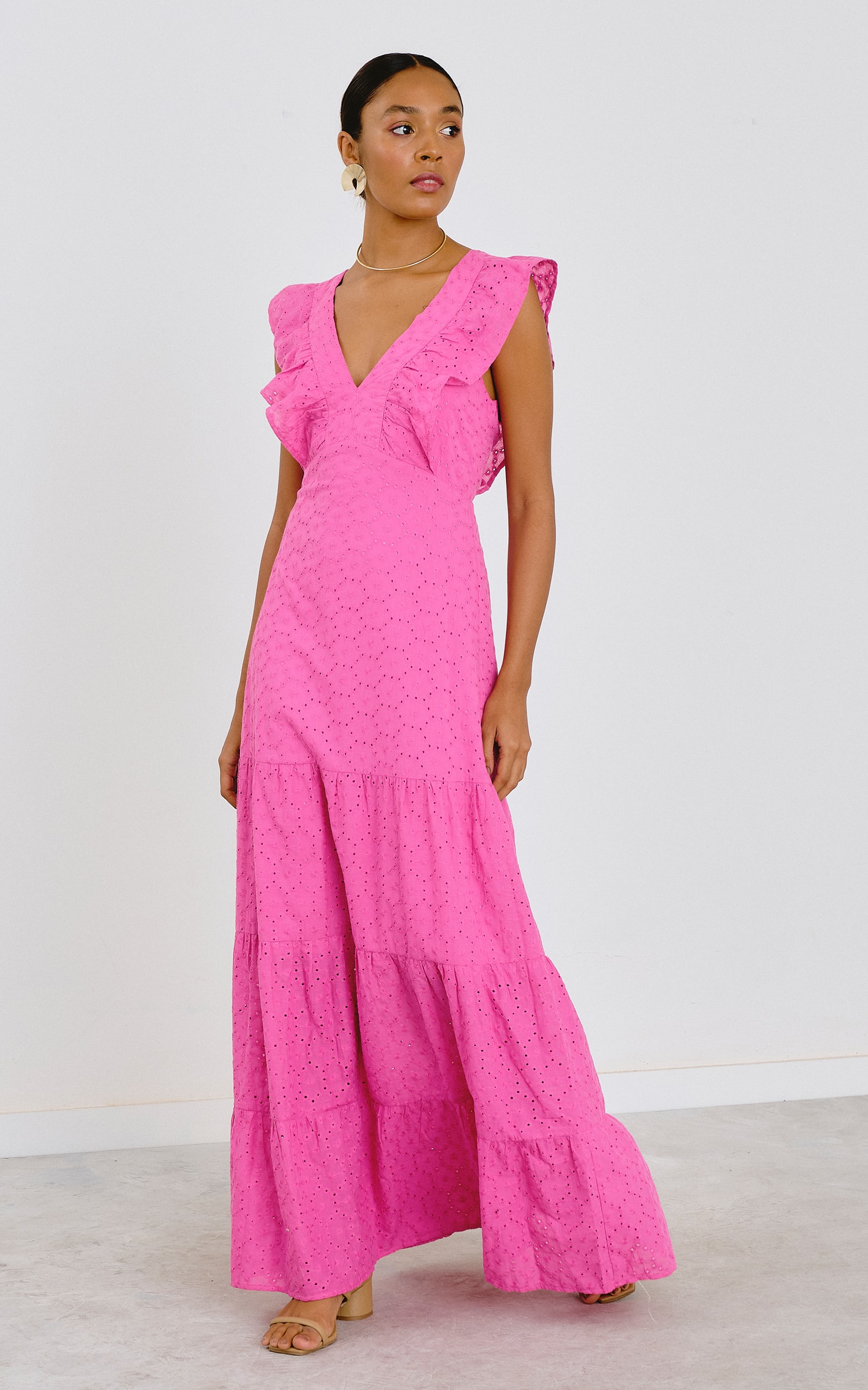 Vestido Flower Rosa