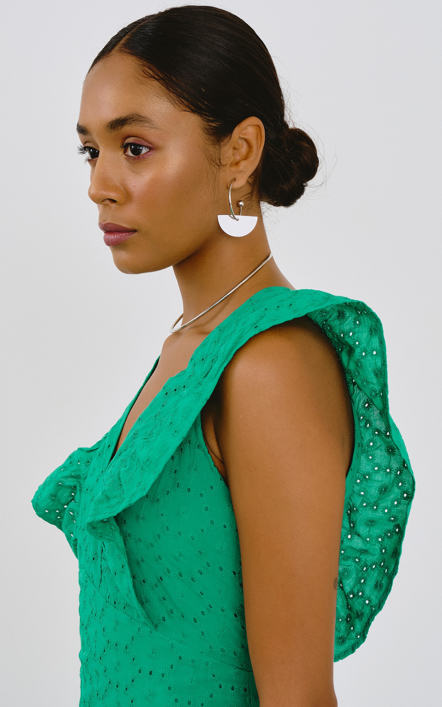 Vestido Flower Verde