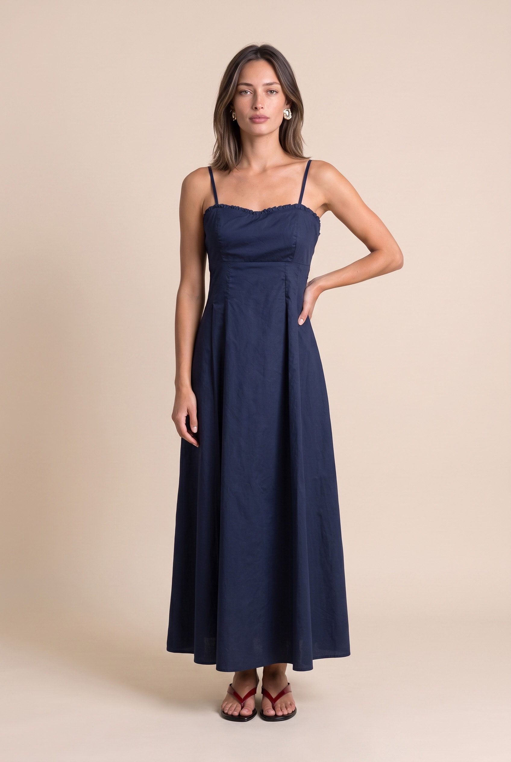 Vestido Groove Cropped Marinho