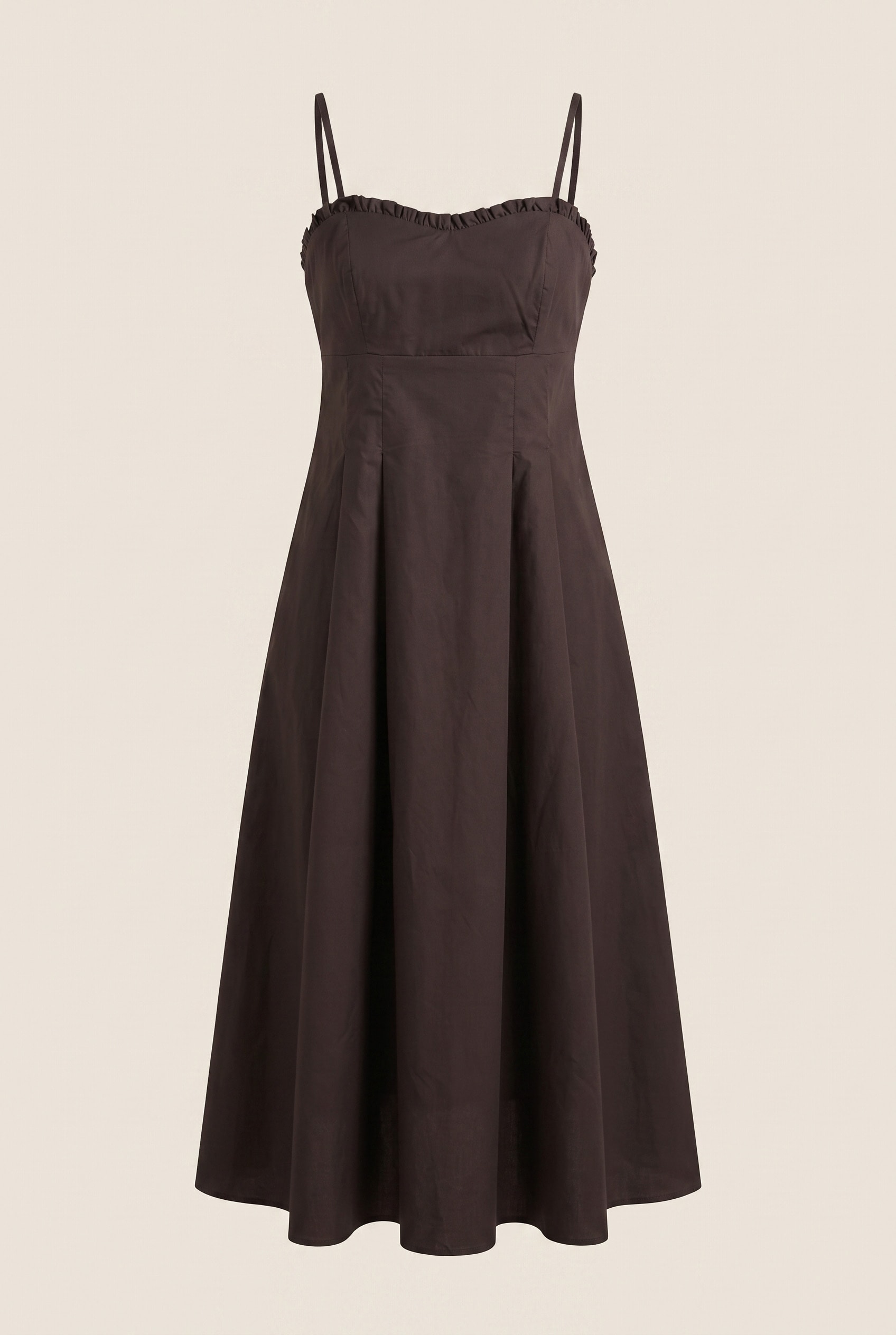 Vestido Groove Cropped Marrom