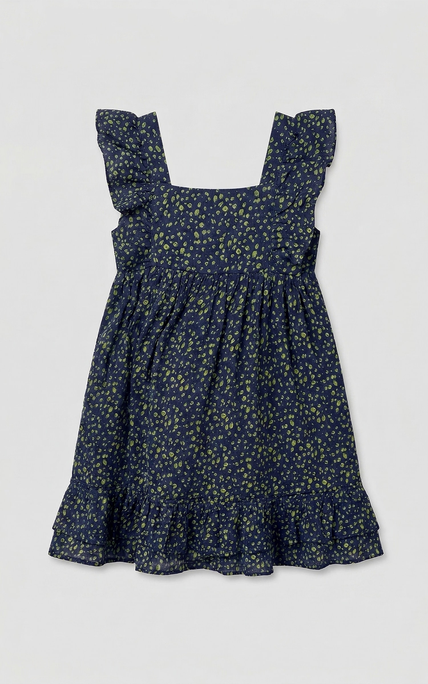 Vestido Infantil Coffee Marinho