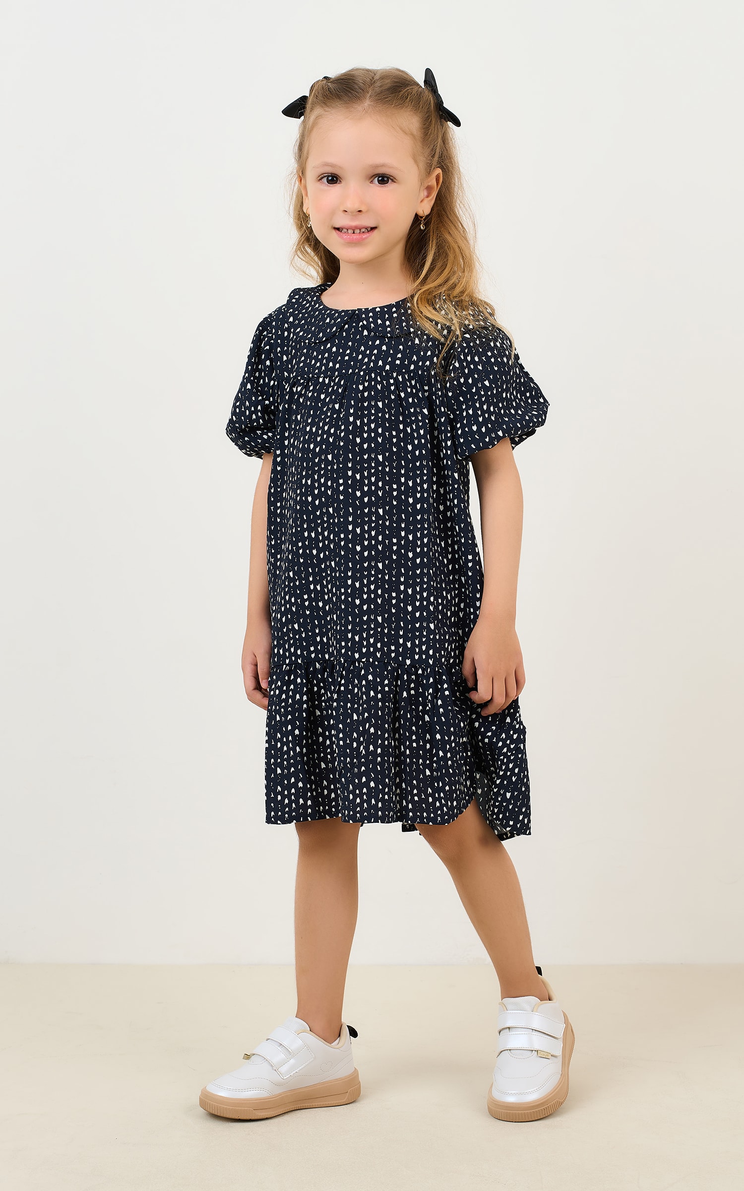 Vestido Infantil New Glow Marinho
