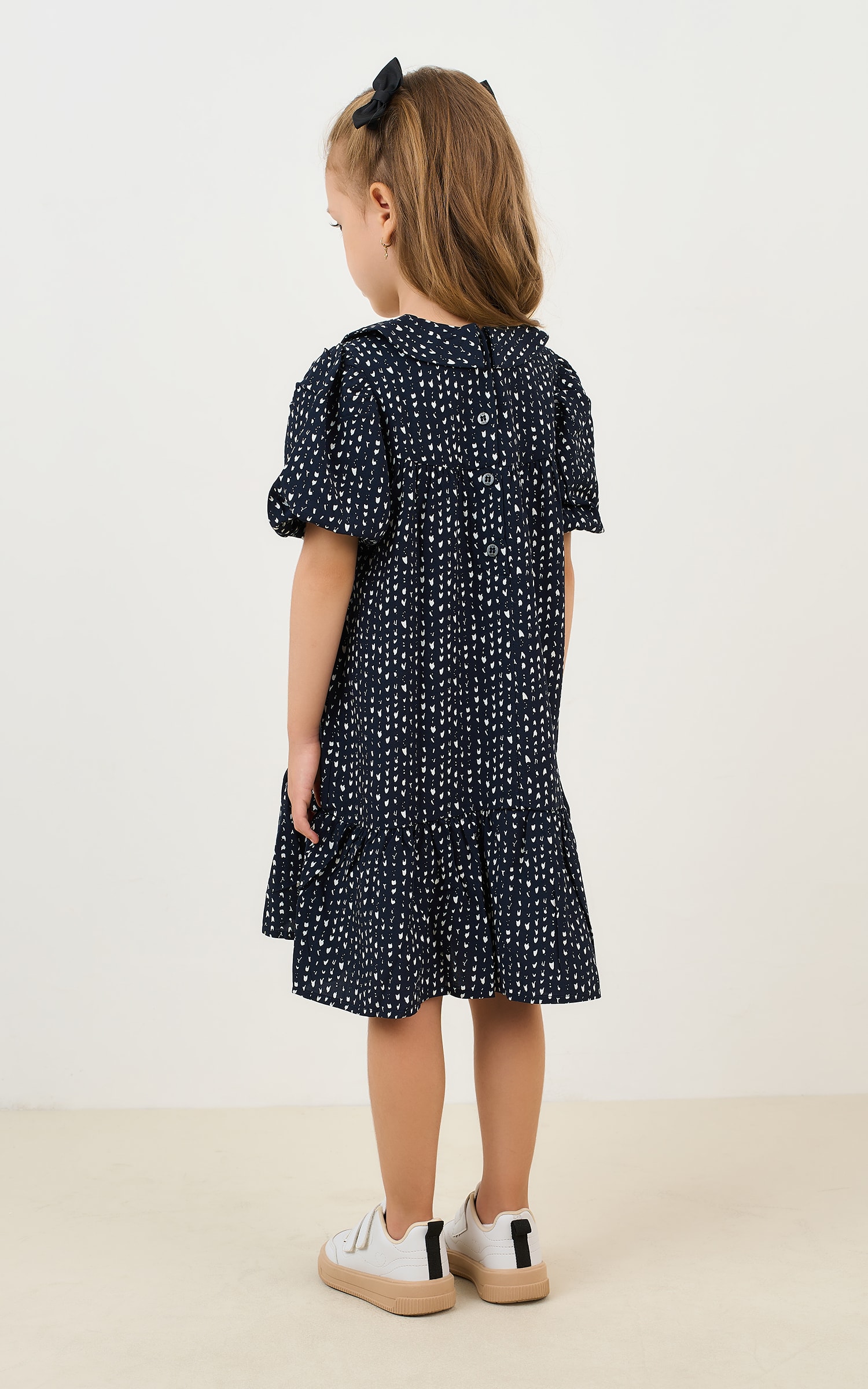 Vestido Infantil New Glow Marinho