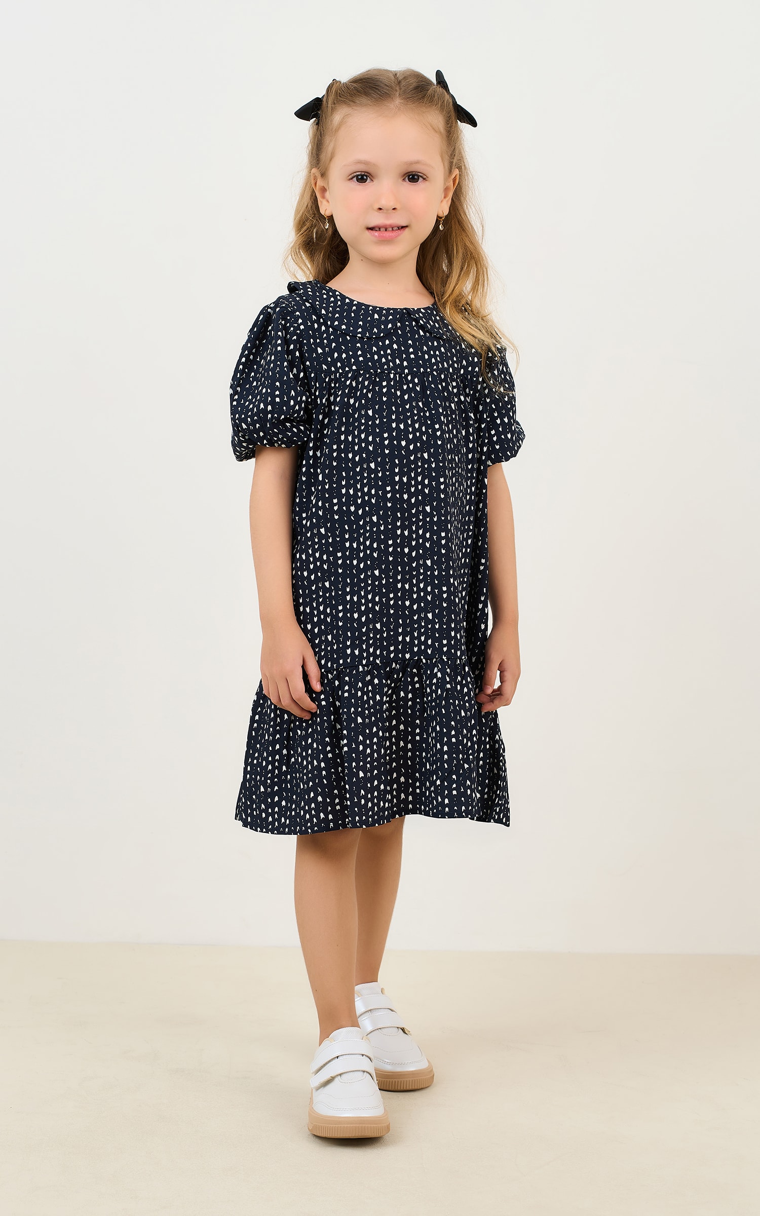 Vestido Infantil New Glow Marinho