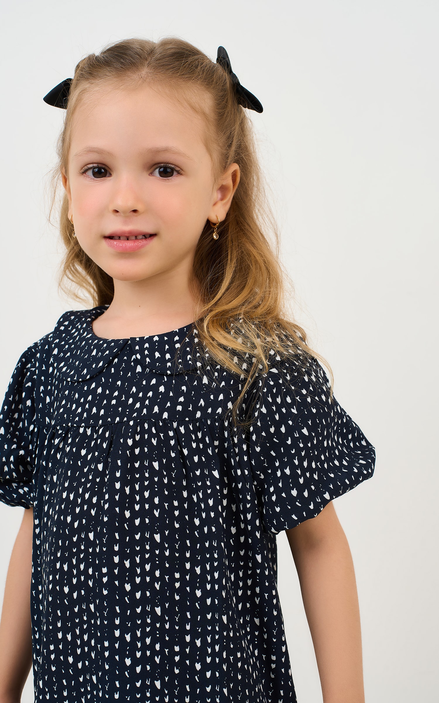 Vestido Infantil New Glow Marinho