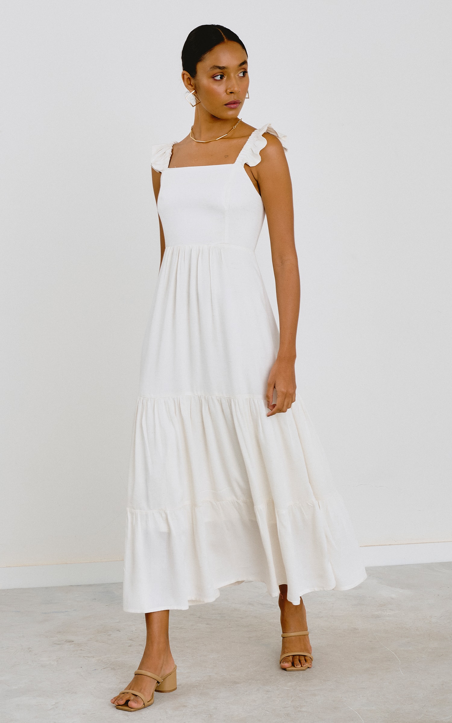 Vestido Life Off White