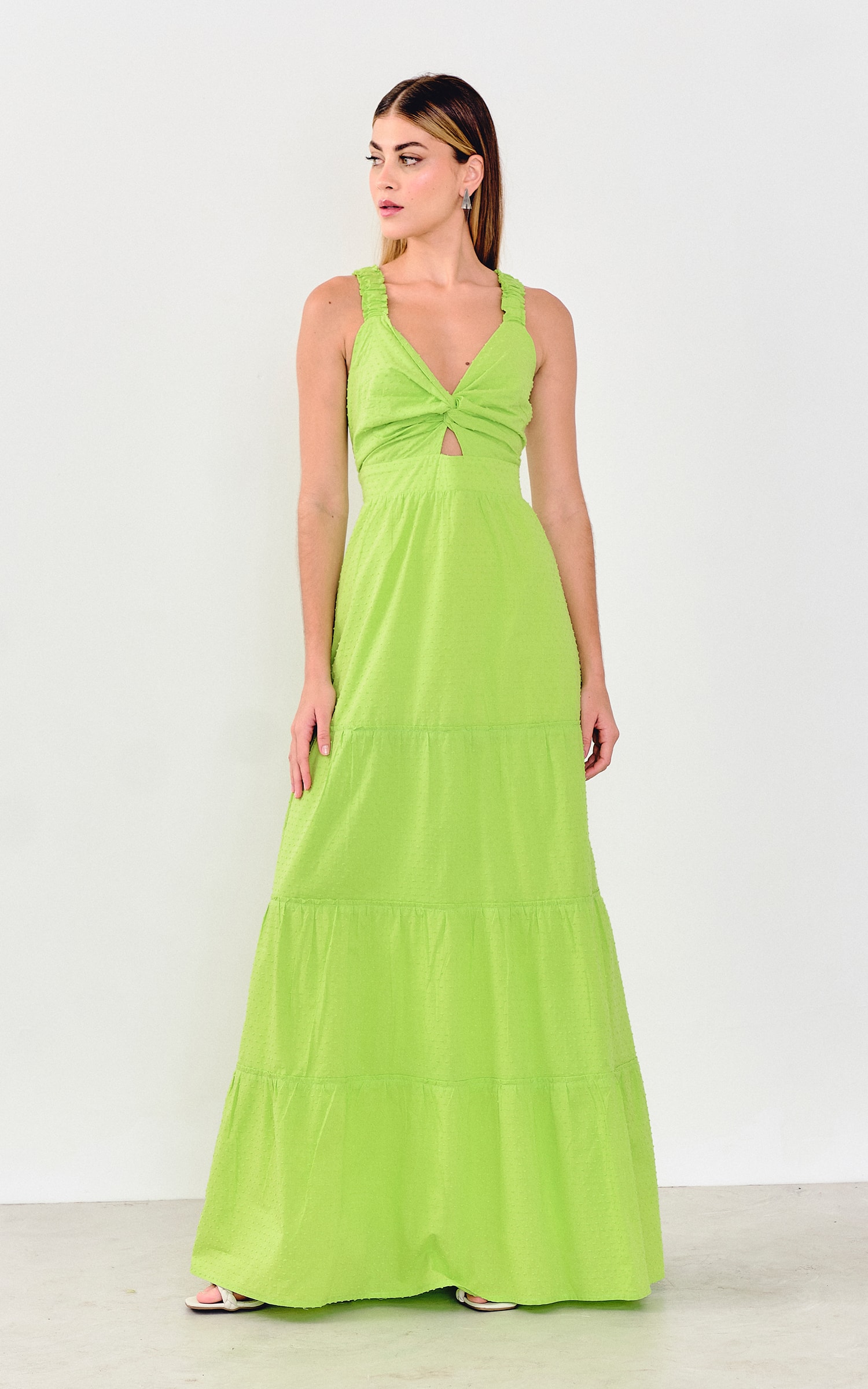 Vestido Longo Afeto Lima