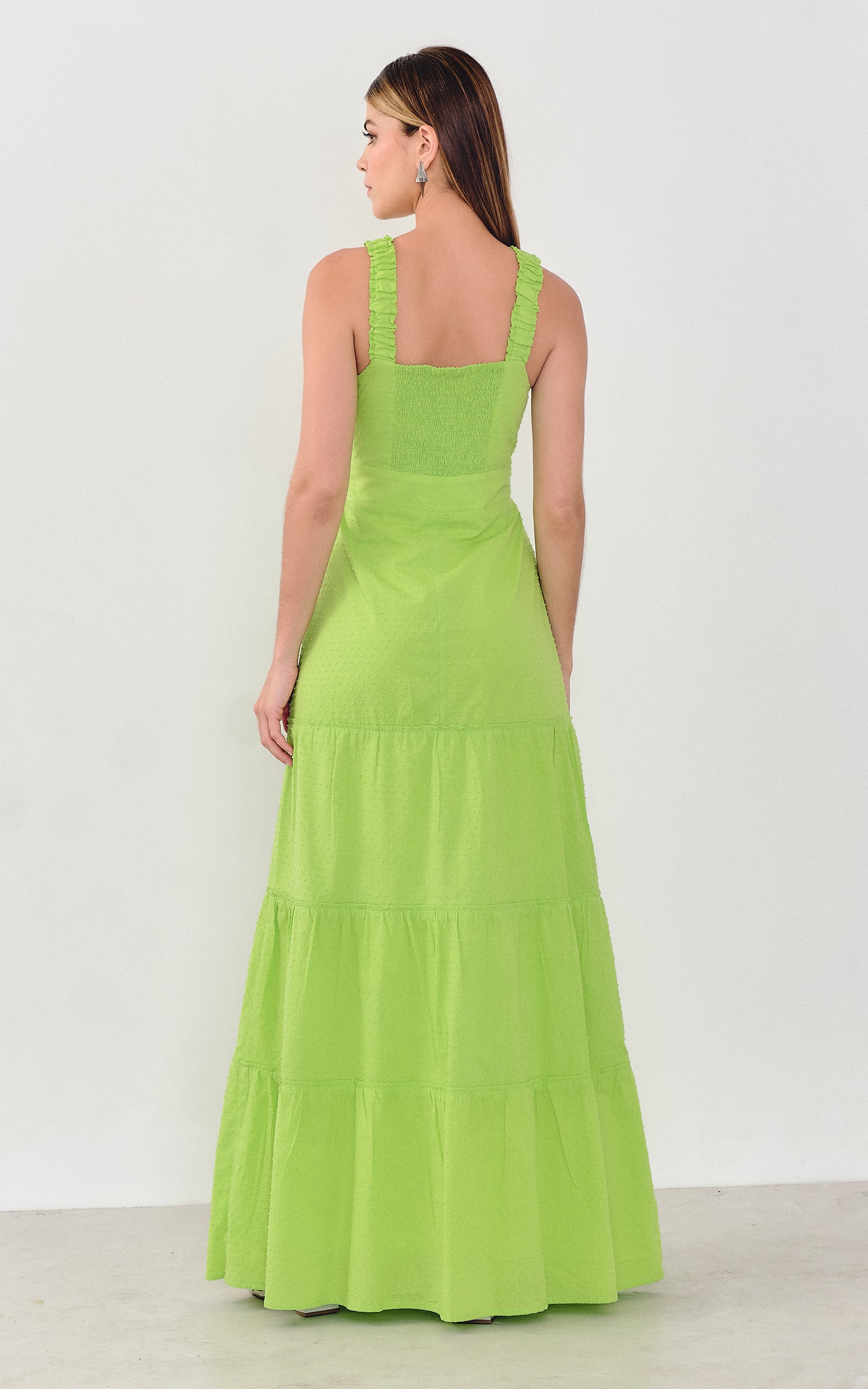 Vestido Longo Afeto Lima