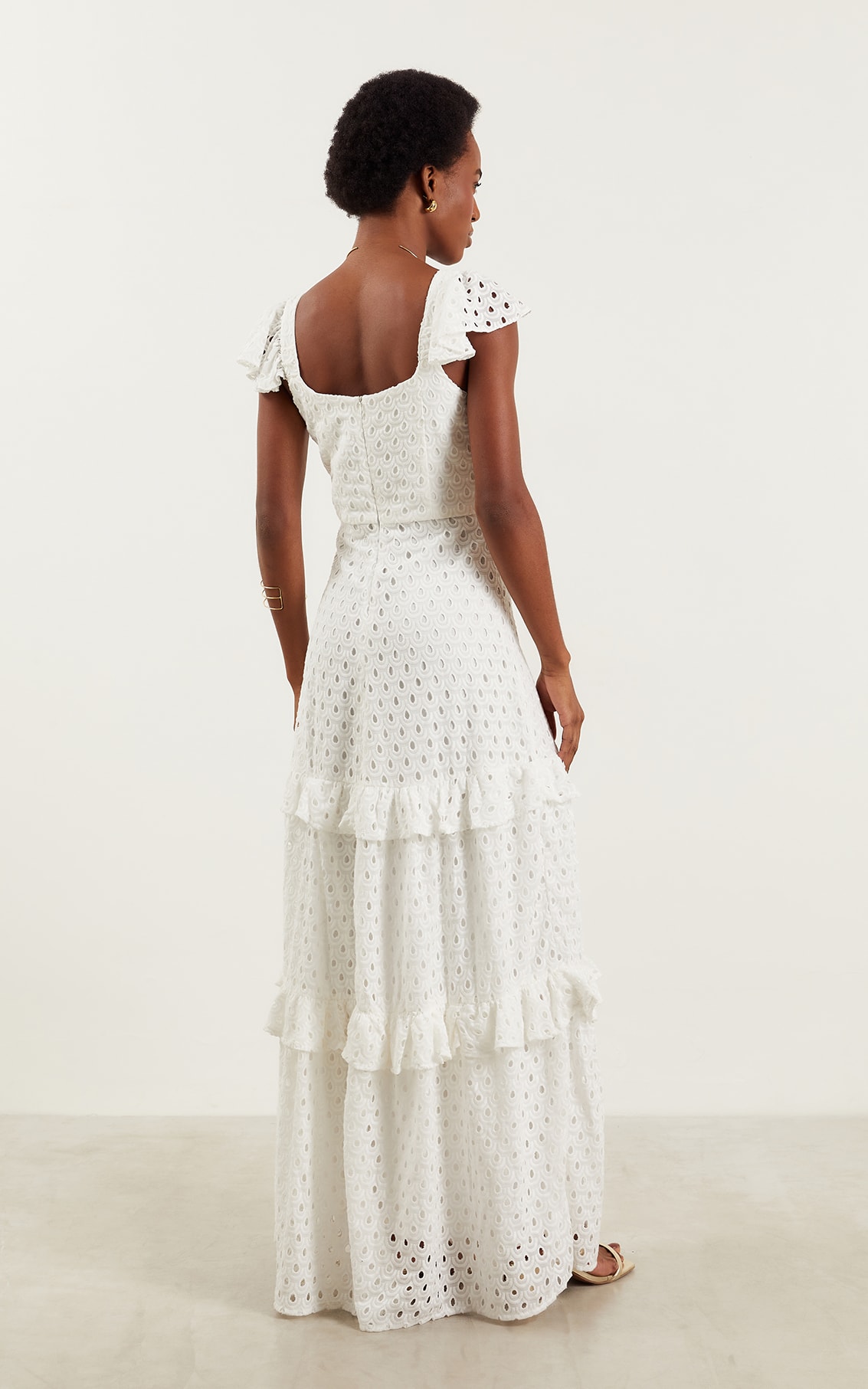 Vestido Longo Brisa Off White