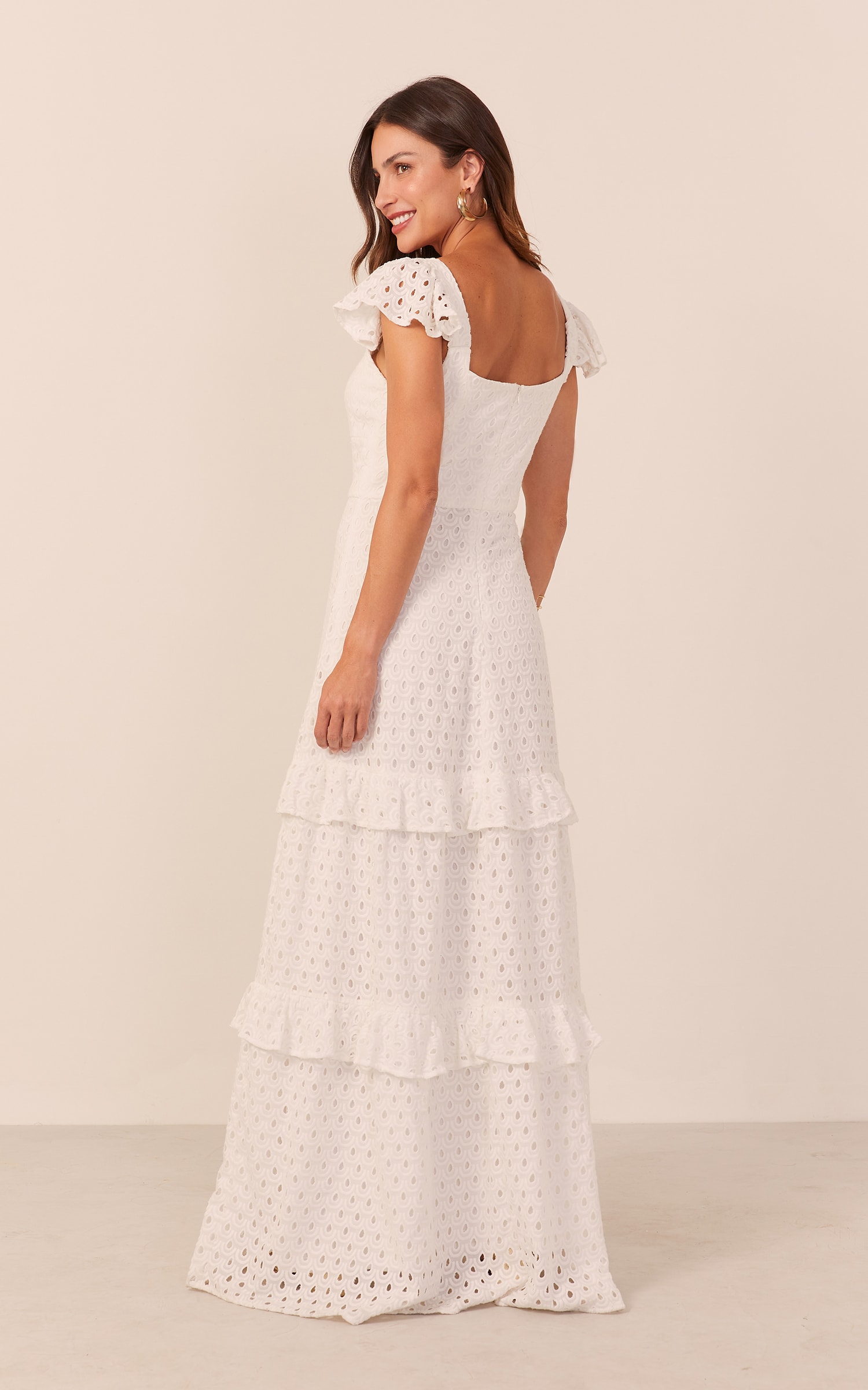Vestido Longo Brisa Off White