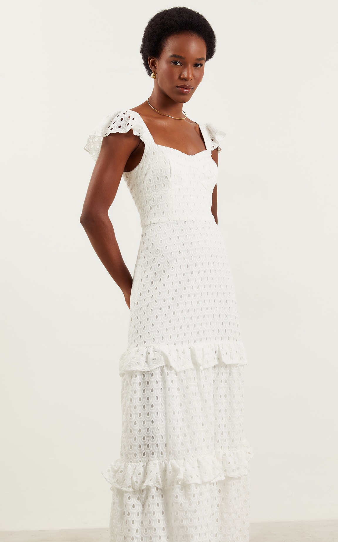Vestido Longo Brisa Off White