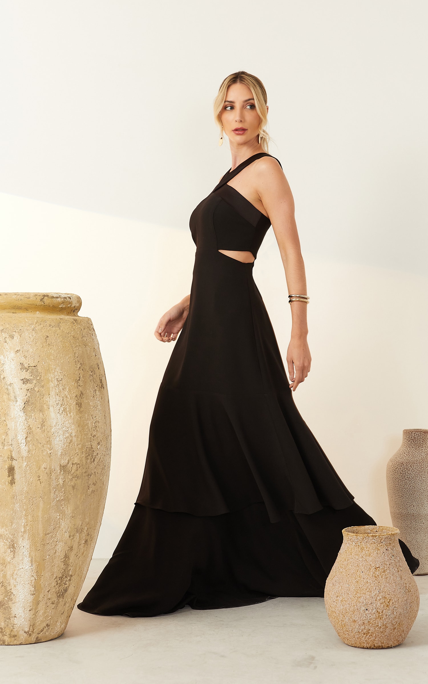 Vestido Longo Deluxe Preto