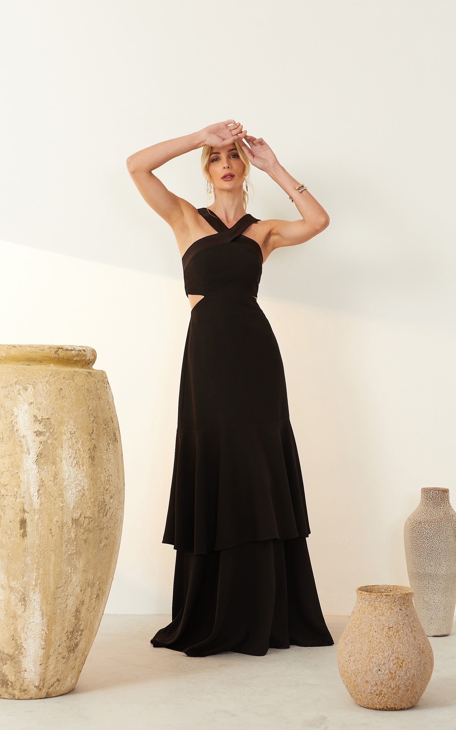 Vestido Longo Deluxe Preto