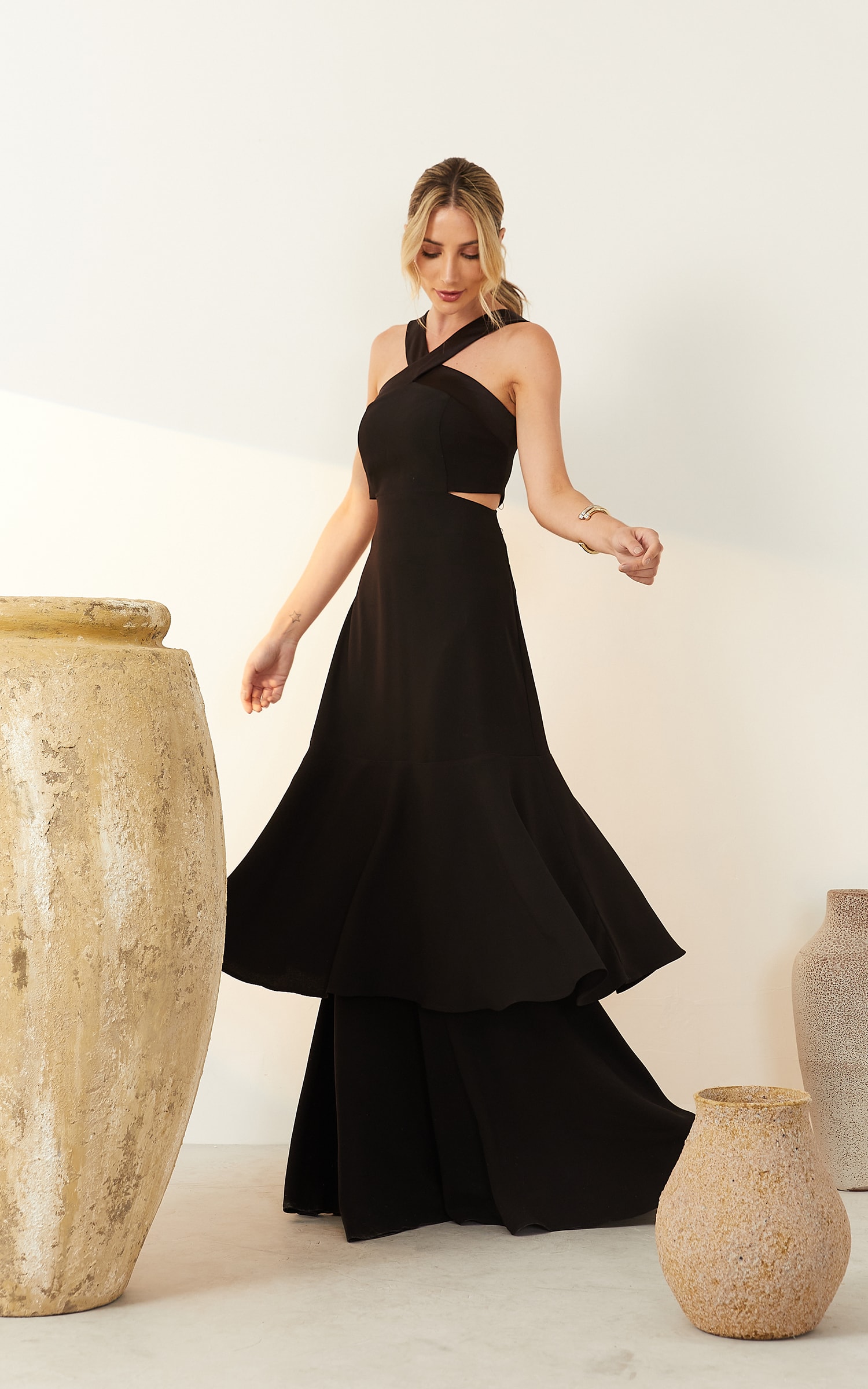 Vestido Longo Deluxe Preto