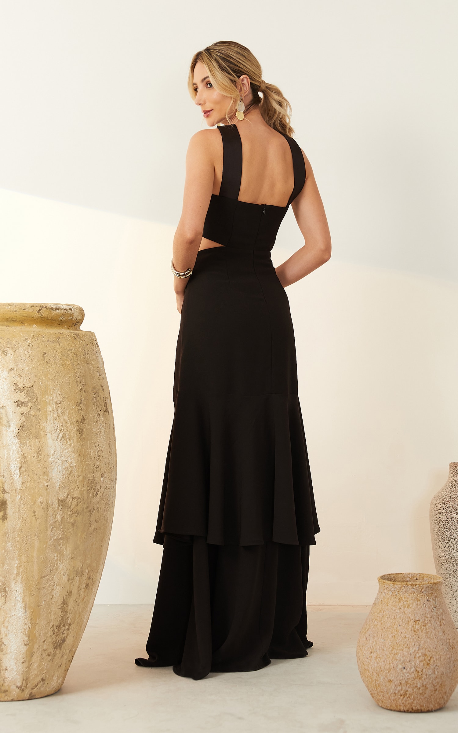 Vestido Longo Deluxe Preto