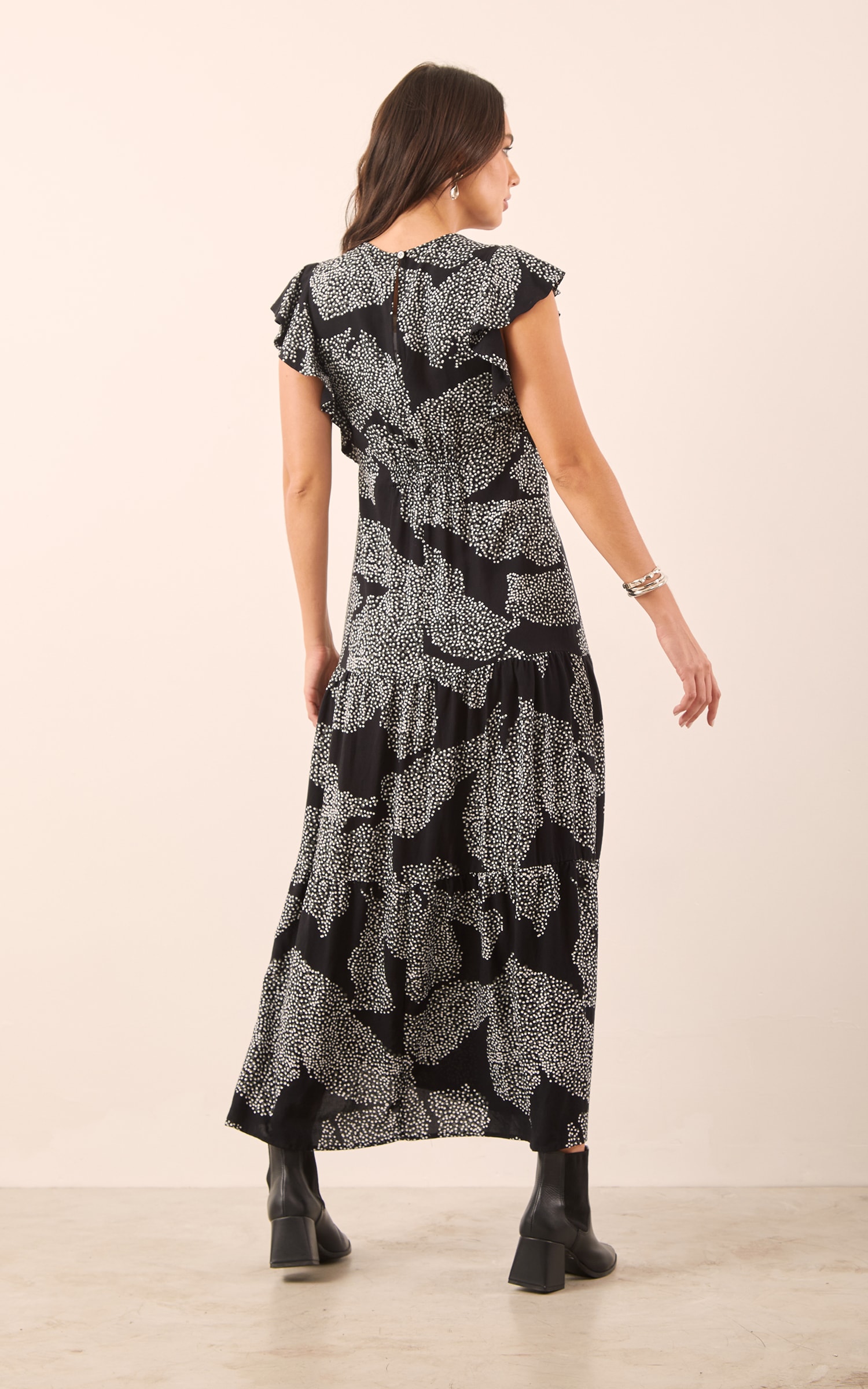 Vestido Longo Estampa Kitty