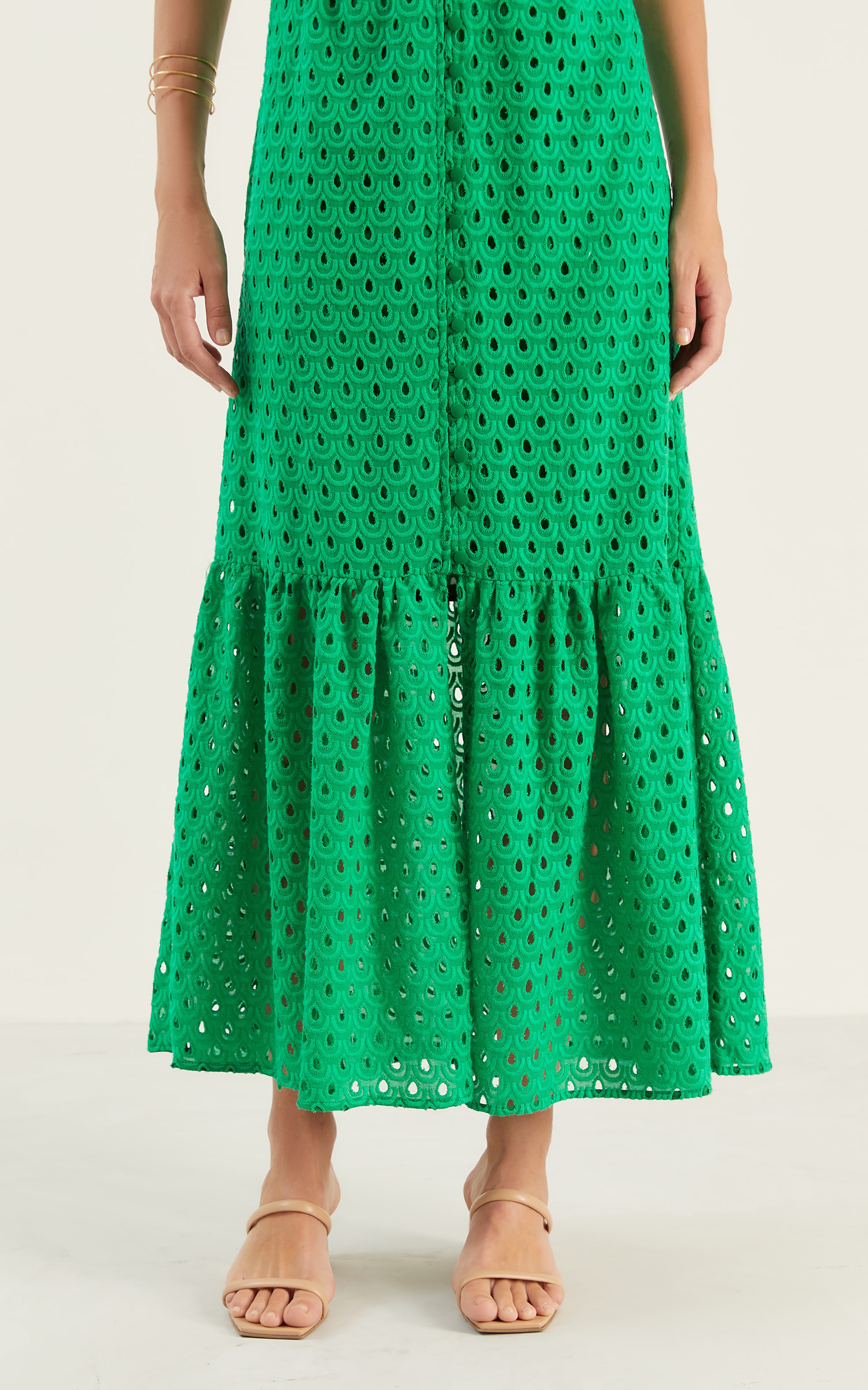 Vestido Longo Felicitá Laise Verde b