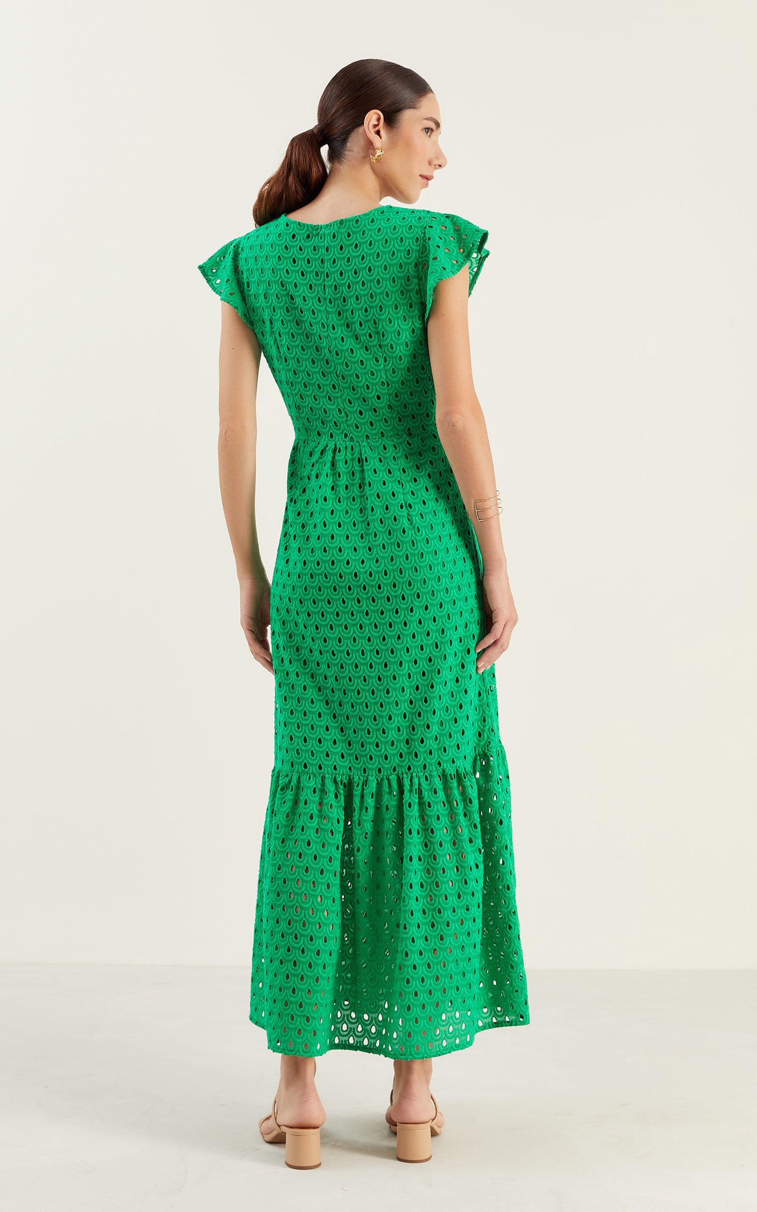 Vestido Longo Felicitá Laise Verde b