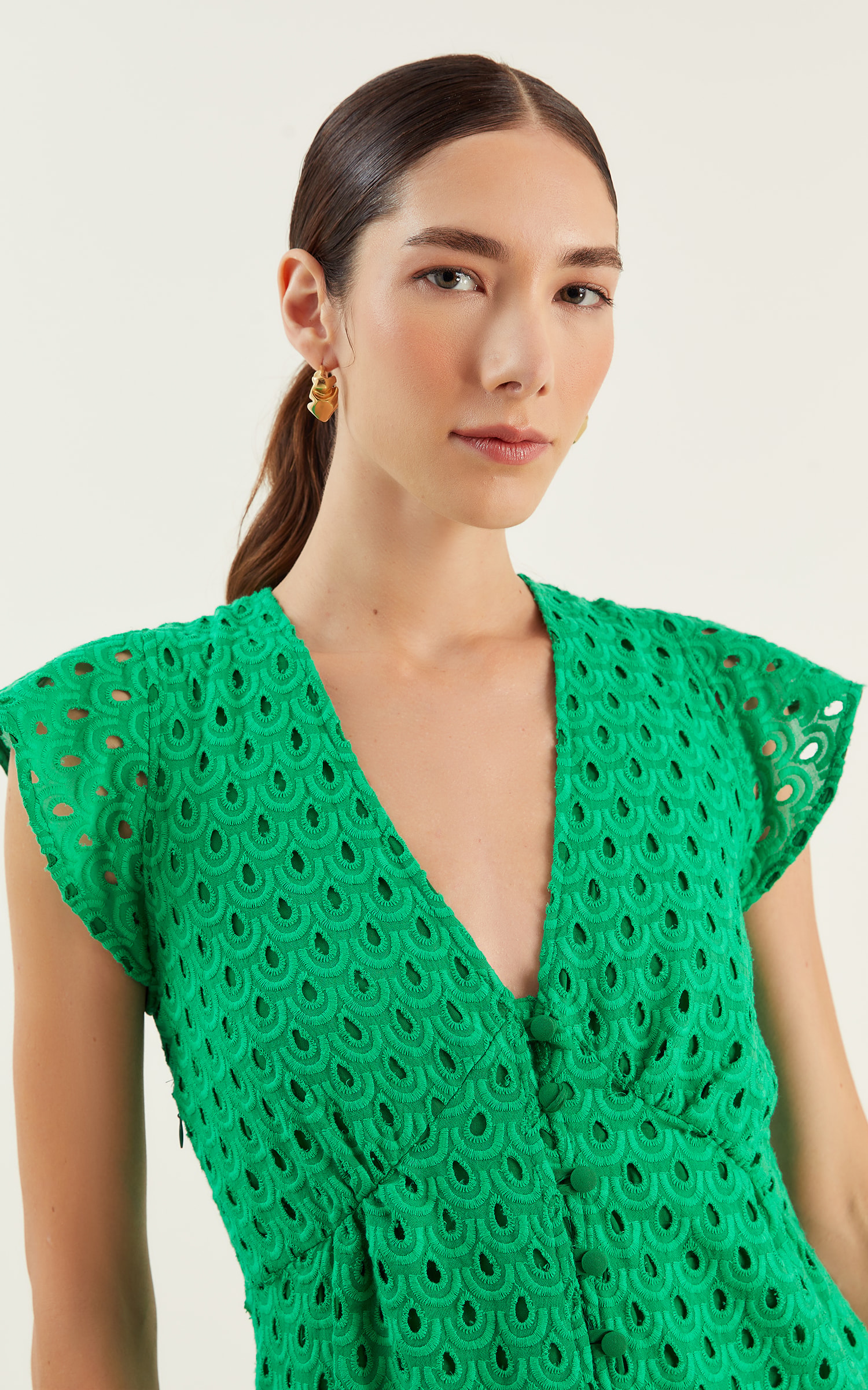 Vestido Longo Felicitá Laise Verde b