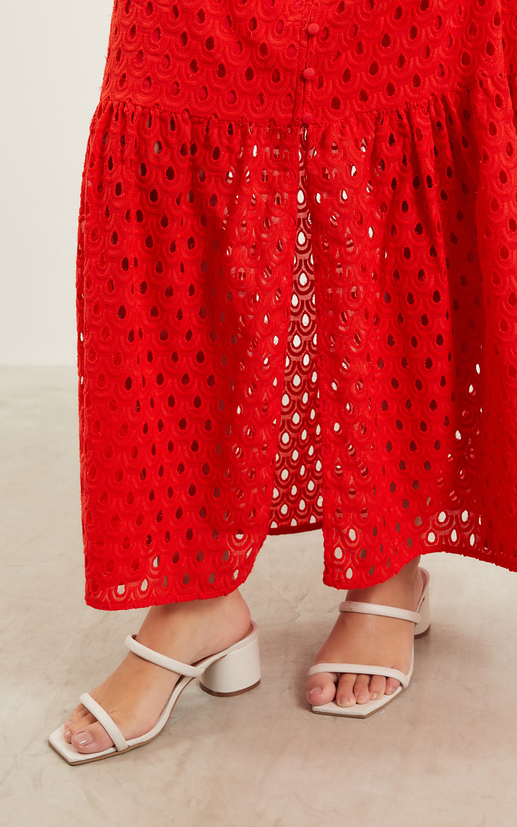 Vestido Longo Felicitá Laise Vermelho