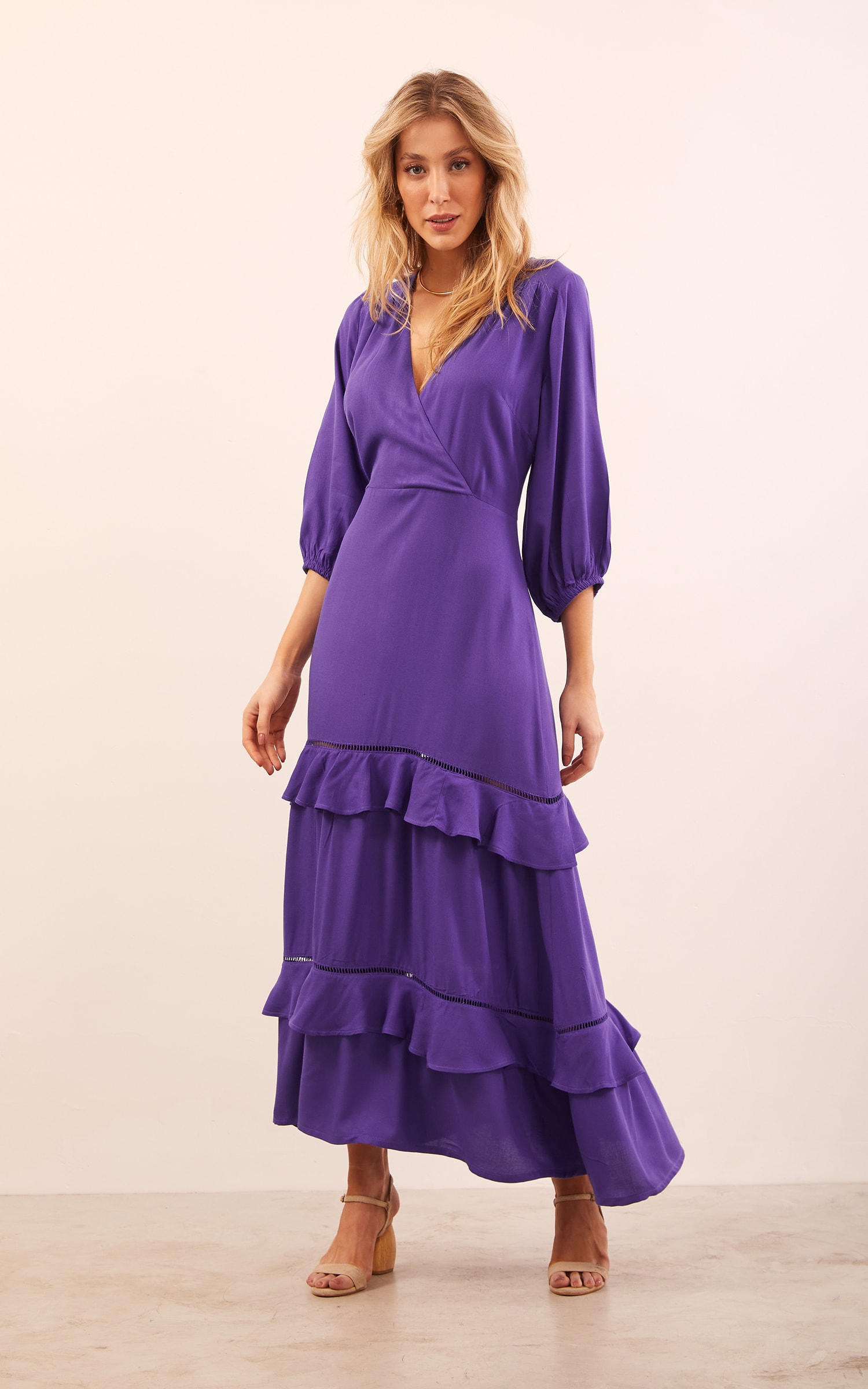 Vestido Longo Gaia Roxo