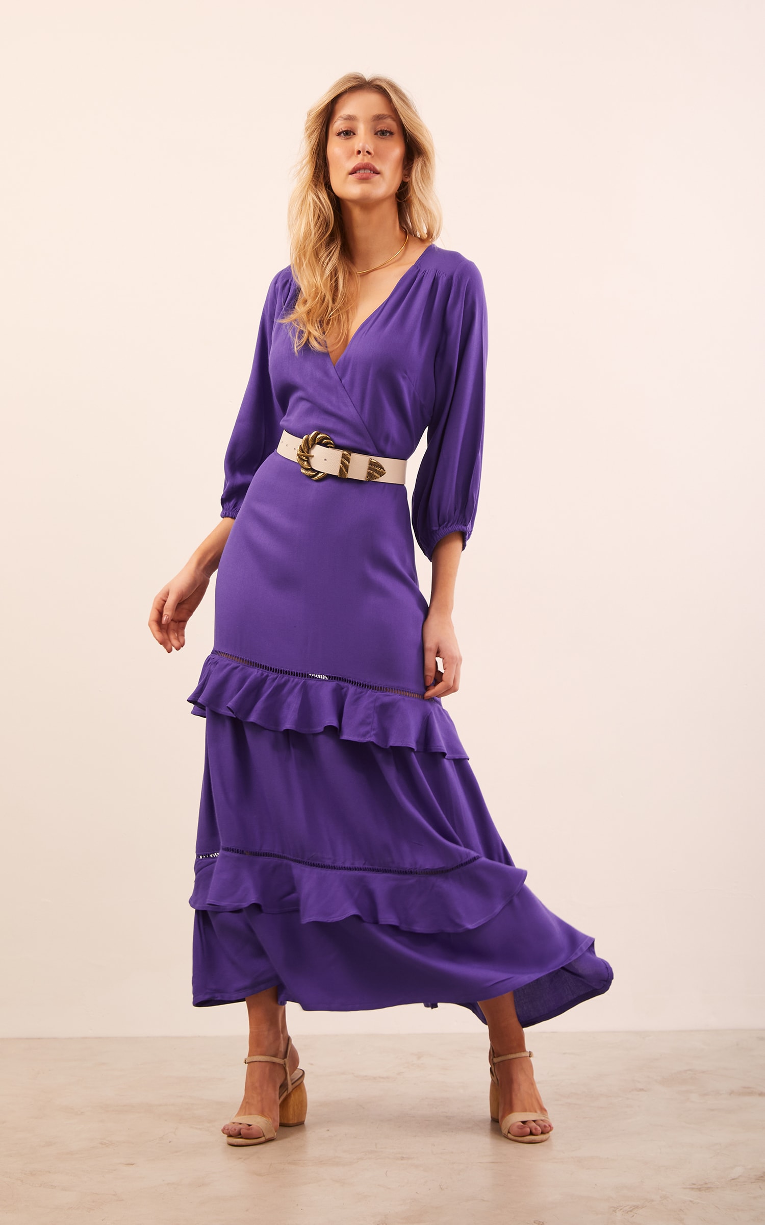 Vestido Longo Gaia Roxo