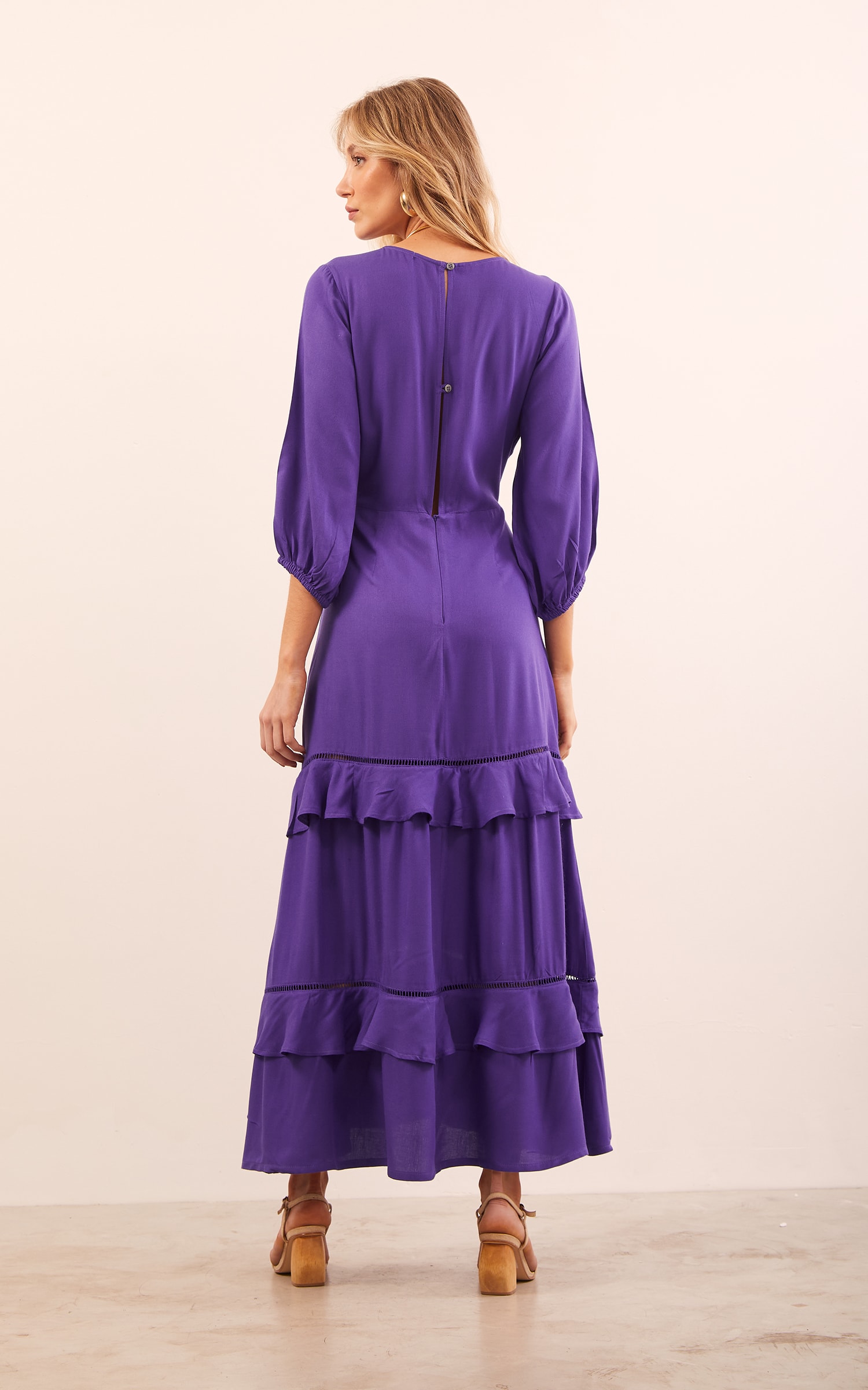 Vestido Longo Gaia Roxo