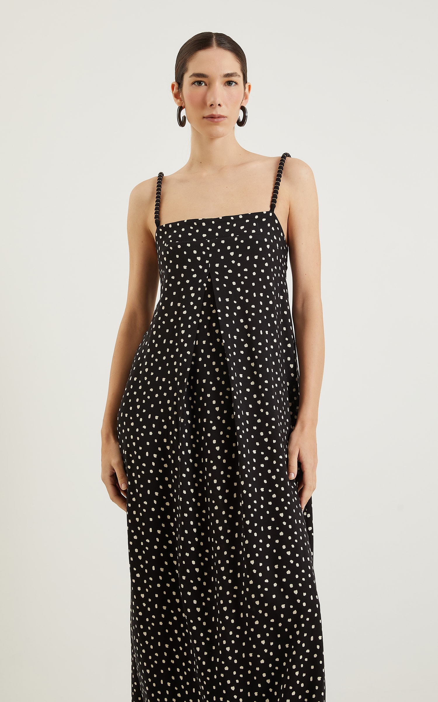 Vestido Longo Gloss Preto