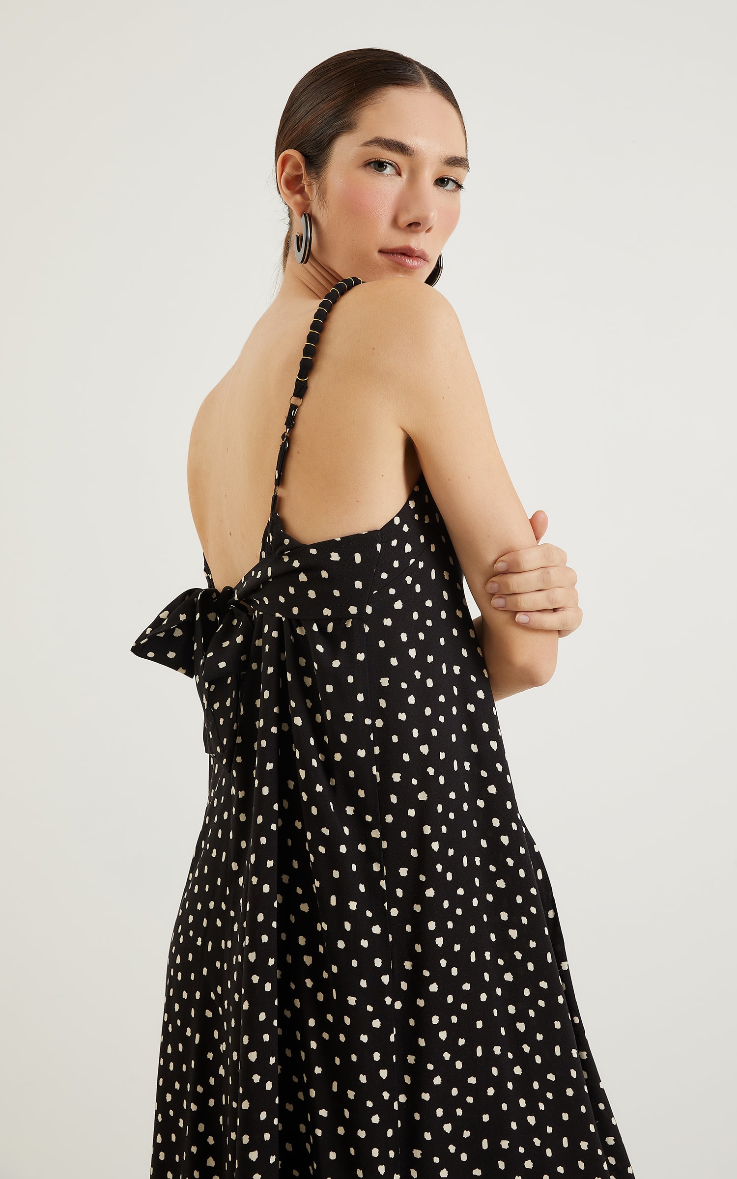 Vestido Longo Gloss Preto