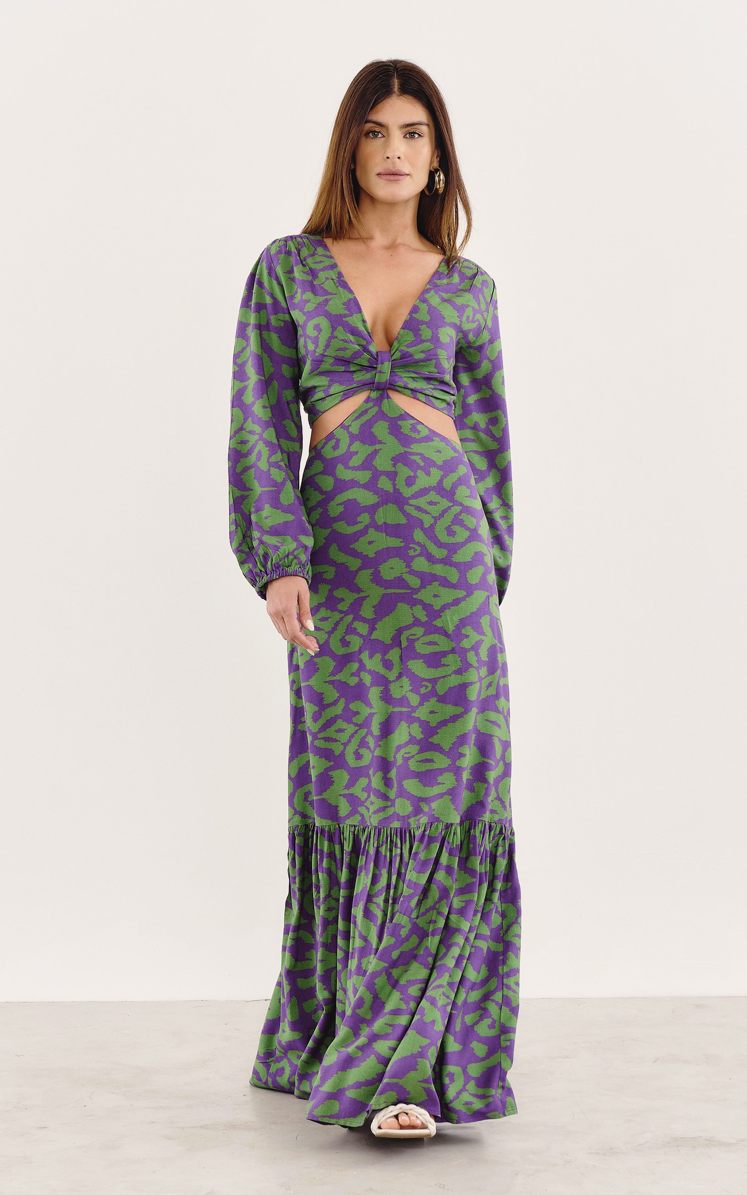 Vestido Longo Ikat