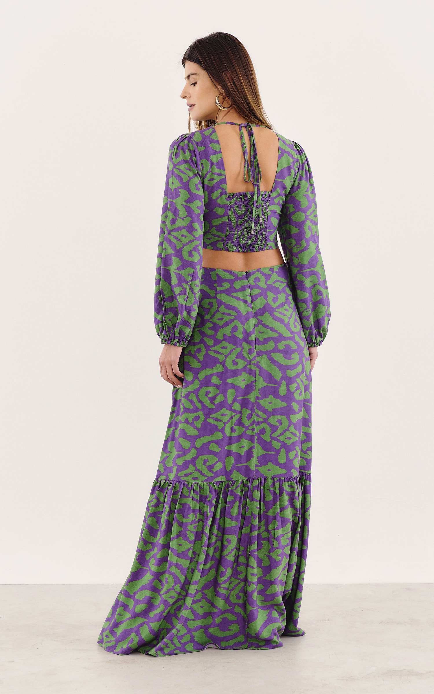 Vestido Longo Ikat